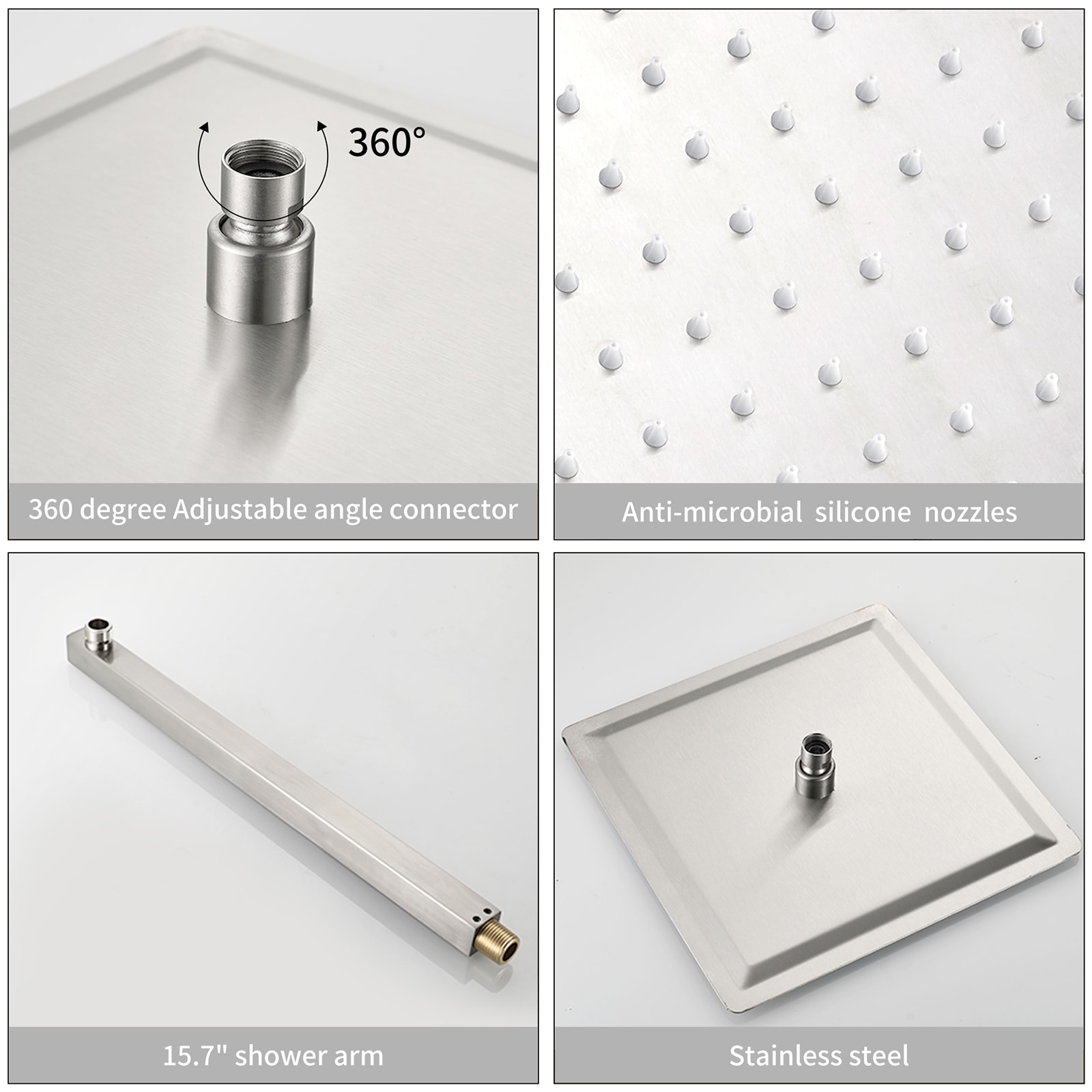 Cobbe LSKSSF0412N Showerhead-Bar-Panels - View #7
