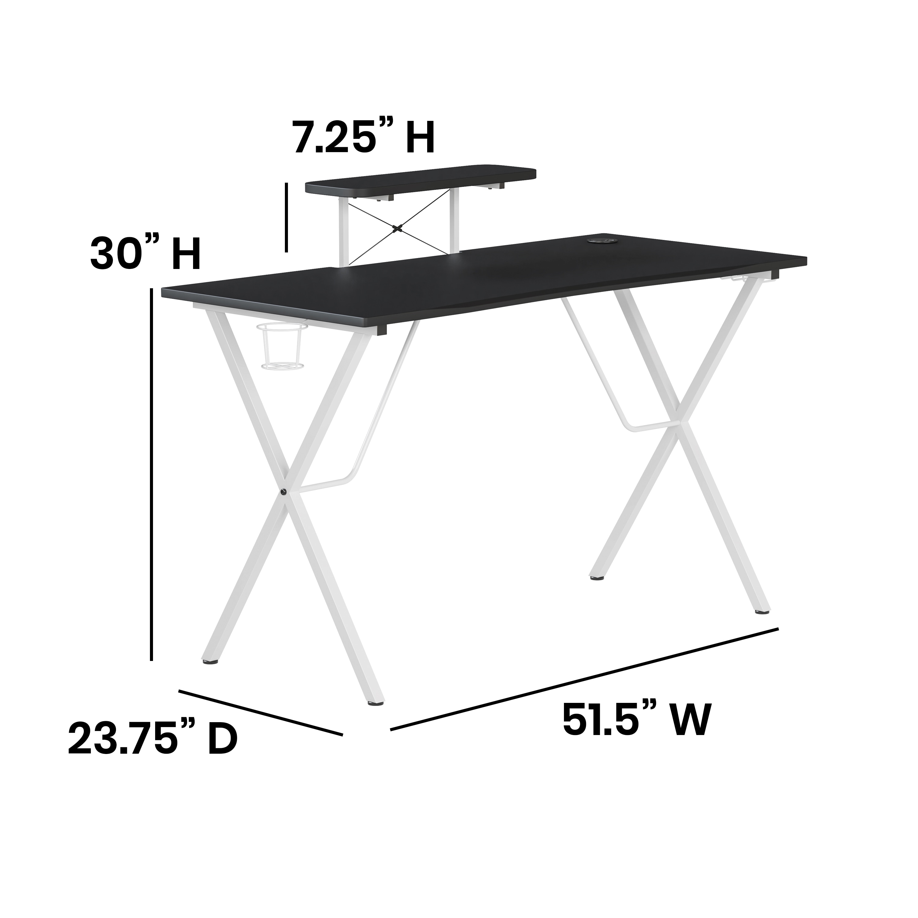 Flash Furniture 889142609612 desks - View #5