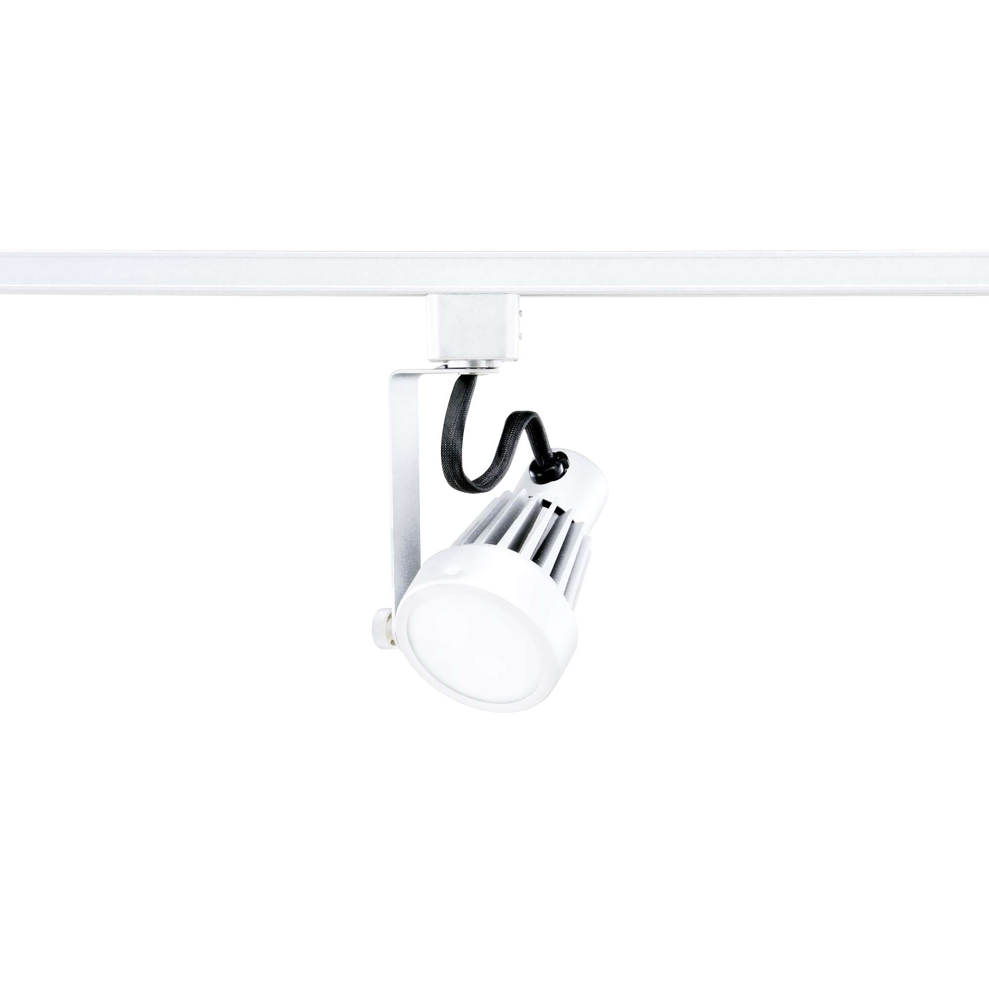 Royal Pacific 2.52-in Black dimmable Integrated Transitional Track Bar