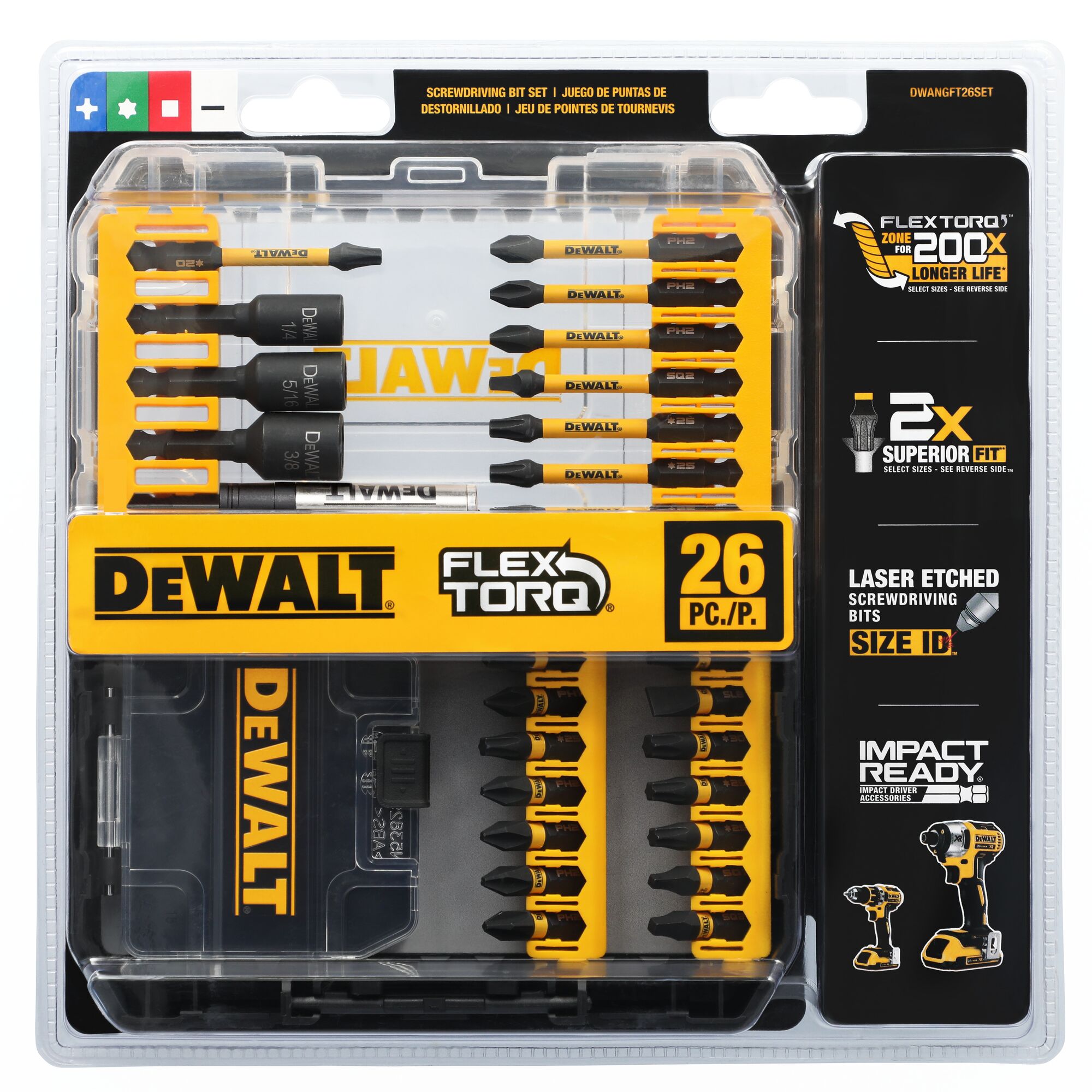 Hex Shank 1/4-in Impact Driver Bits at Lowes.com