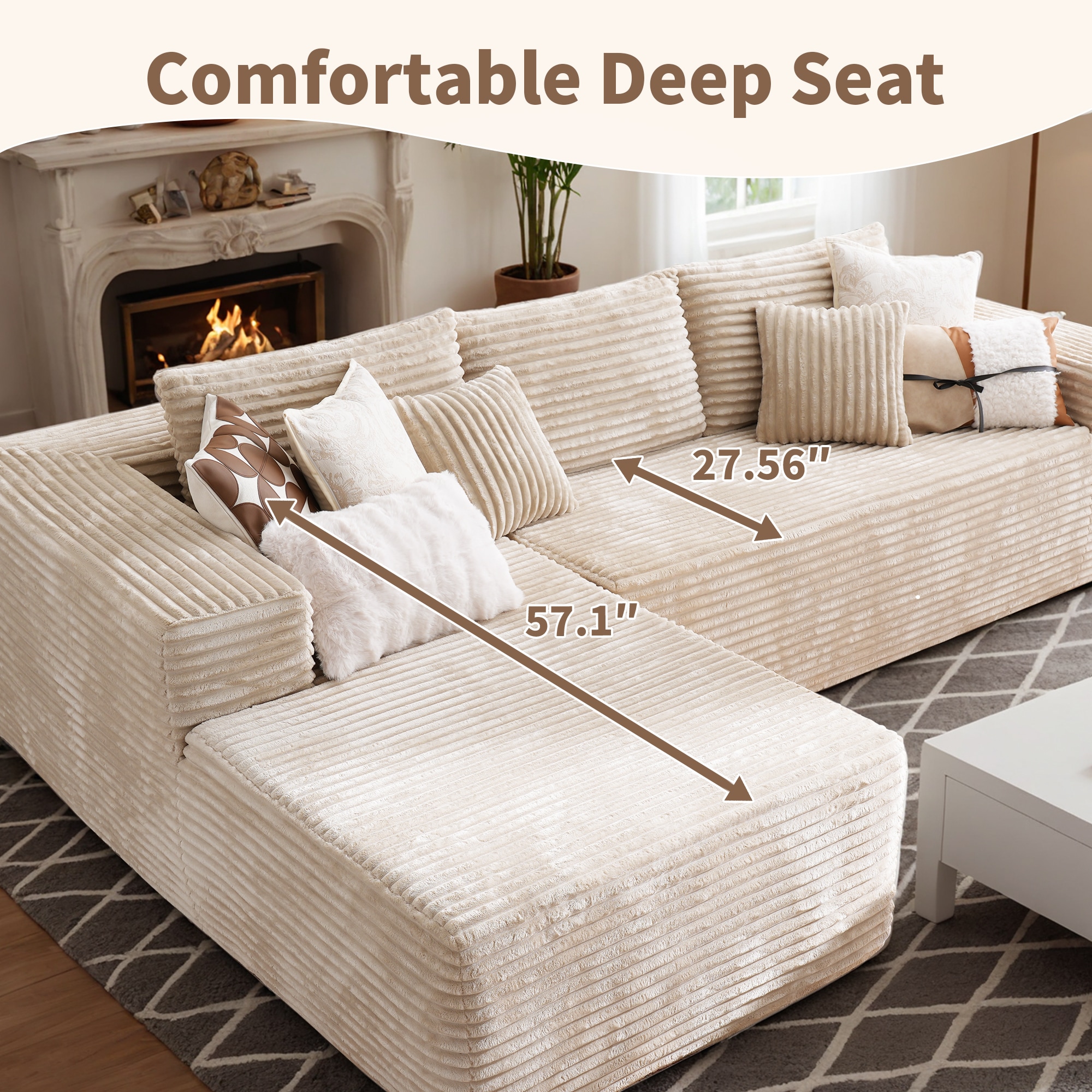 Pouuin SVIVI-240L Sofas-Loveseats - View #4