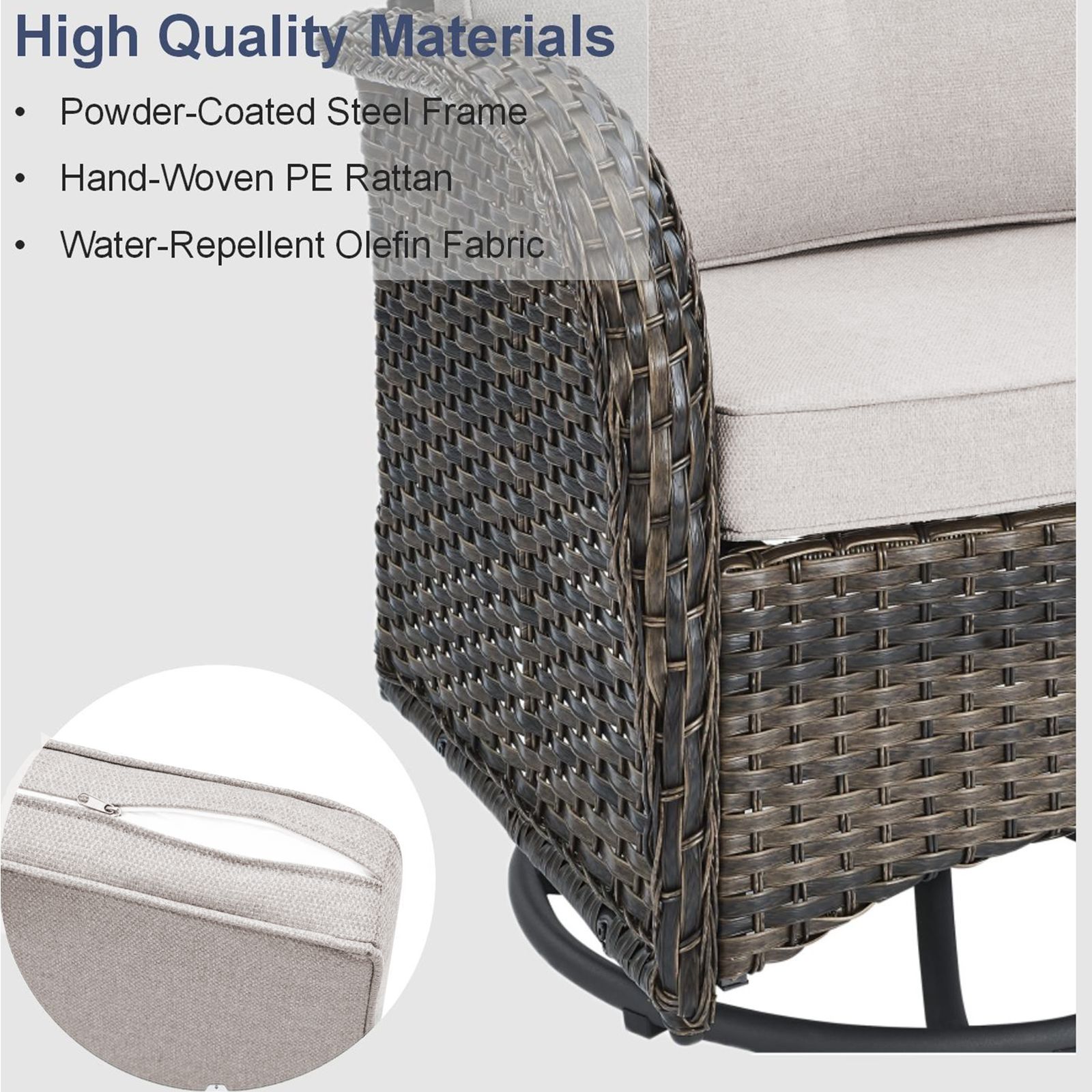 Jeehope PA085116-2 Patio-Conversation-Sets - View #5