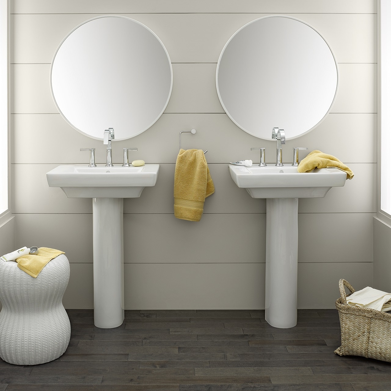 American Standard 0641008.020 Complete-Pedestal-Lavatories - View #3