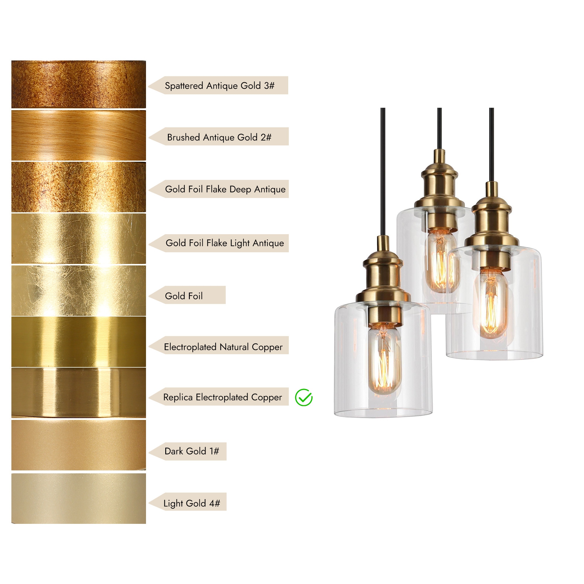ZEVNI L3EF2YZMW4570S77 Pendant-Lights - View #6
