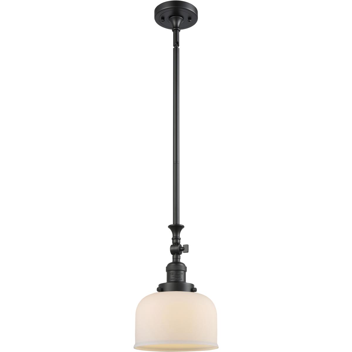 Innovations Lighting 1358015 206-BK-G71-LED Franklin Restoration Bell Mini Pendant