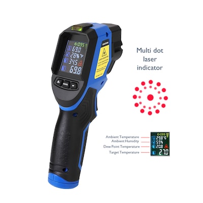 Klein Tools Dual Laser Infrared Thermometer, Professional Dual Laser T