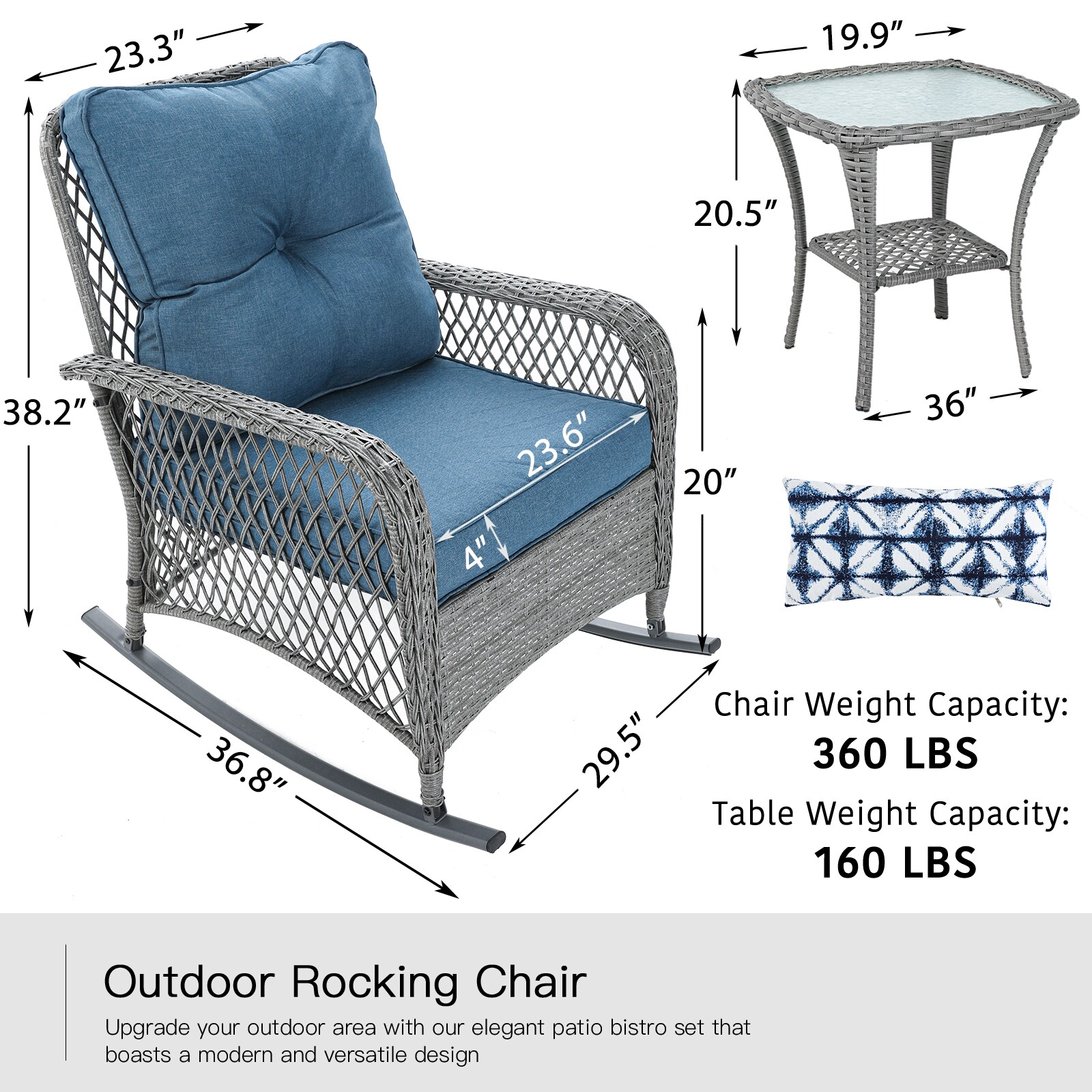 UDPATIO BTYY002HTBL-LW Patio-Chairs - View #7