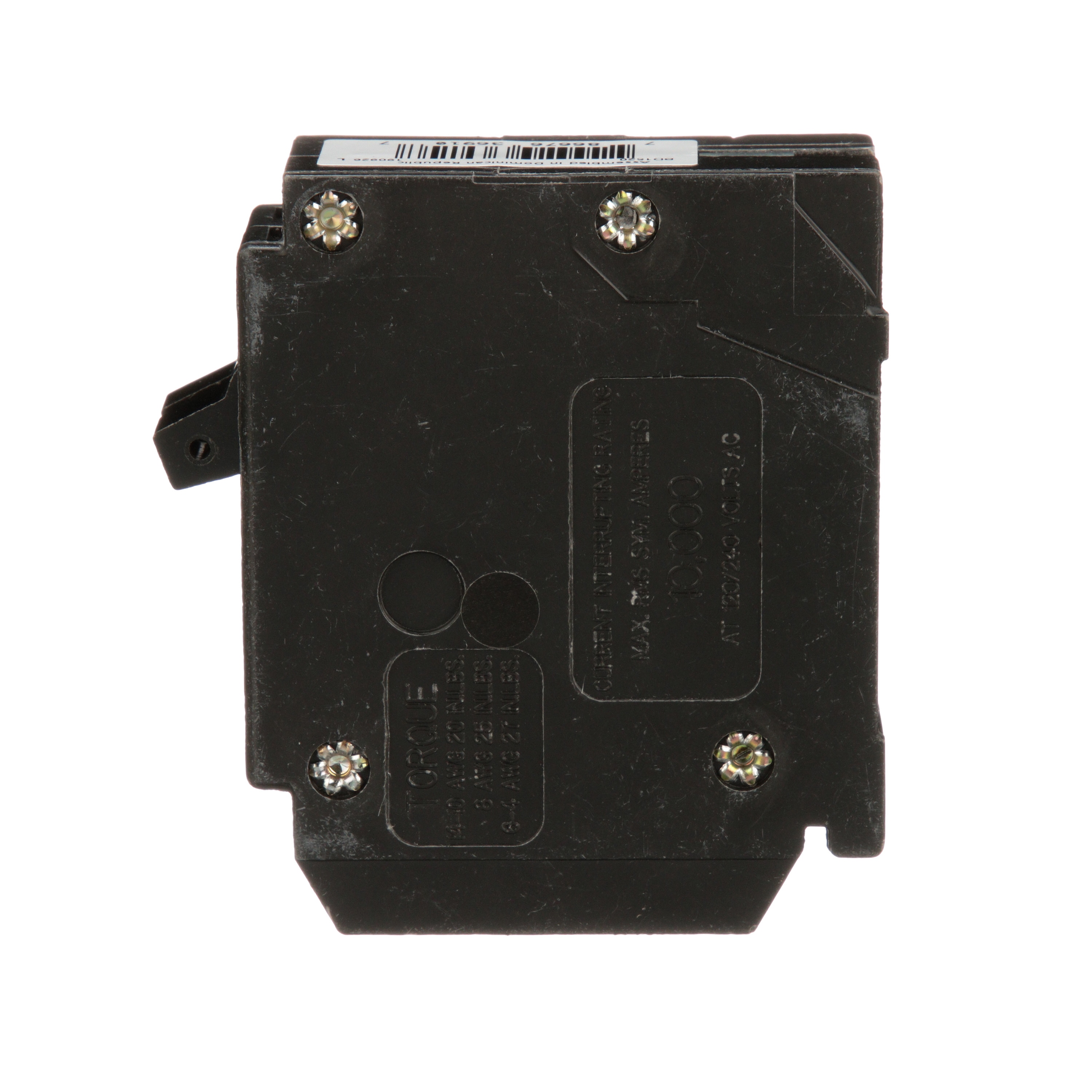 Eaton Type BR 15-amp/20-amp 2-Pole Tandem Circuit Breaker in