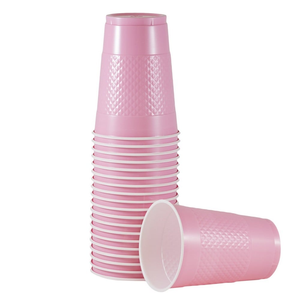 Texas Game Day in Pink- 16oz Styrofoam Cups - Pink Machine