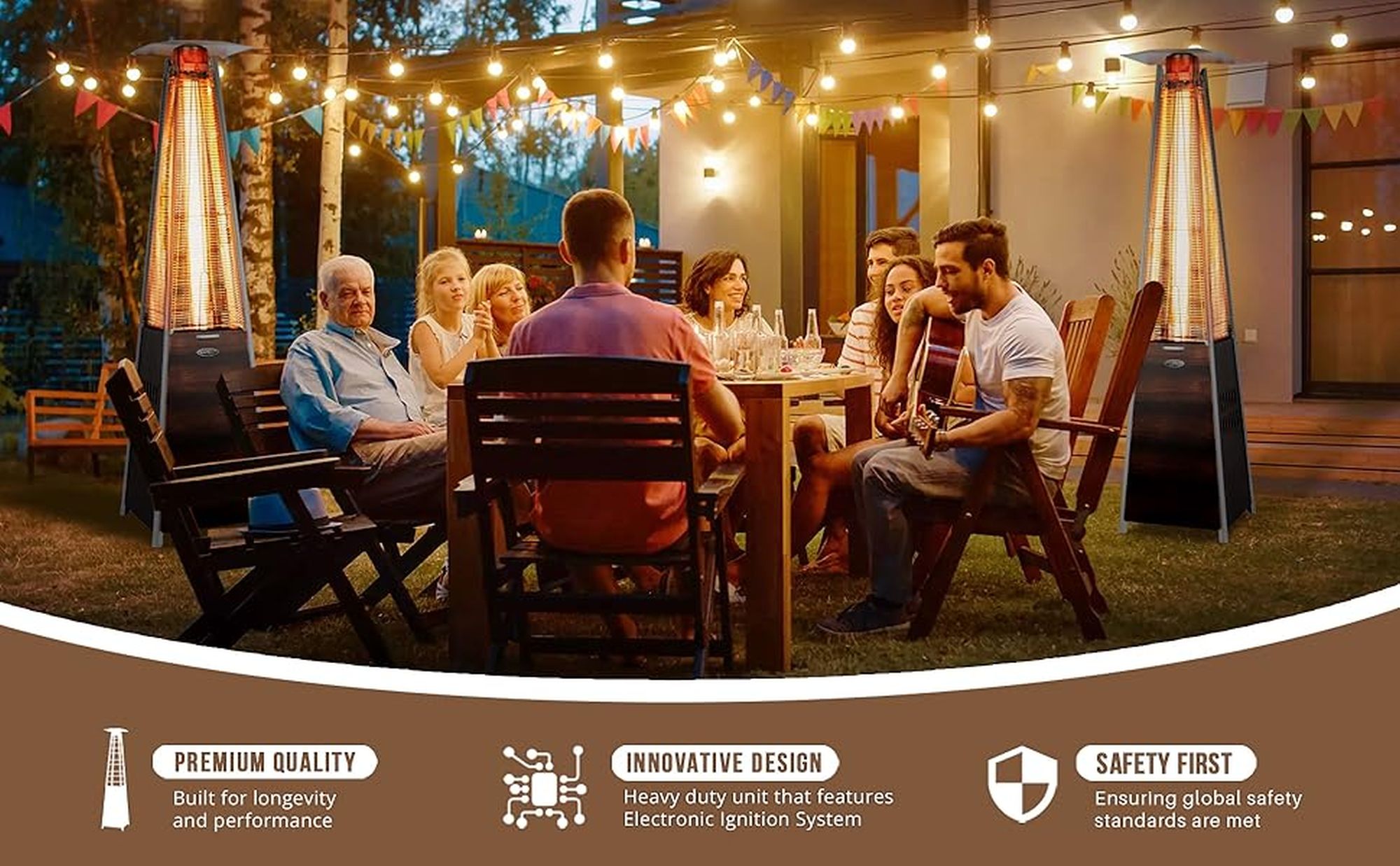 Fire Sense 62263 Outdoor-Gas-Patio-Heaters - View #13