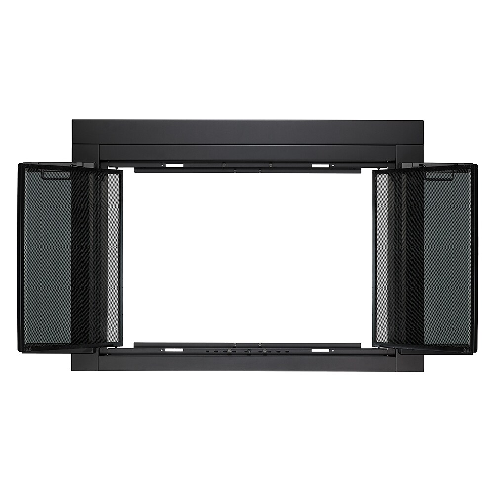 allen + roth FPDL607BLK Glass-Fireplace-Doors - View #6