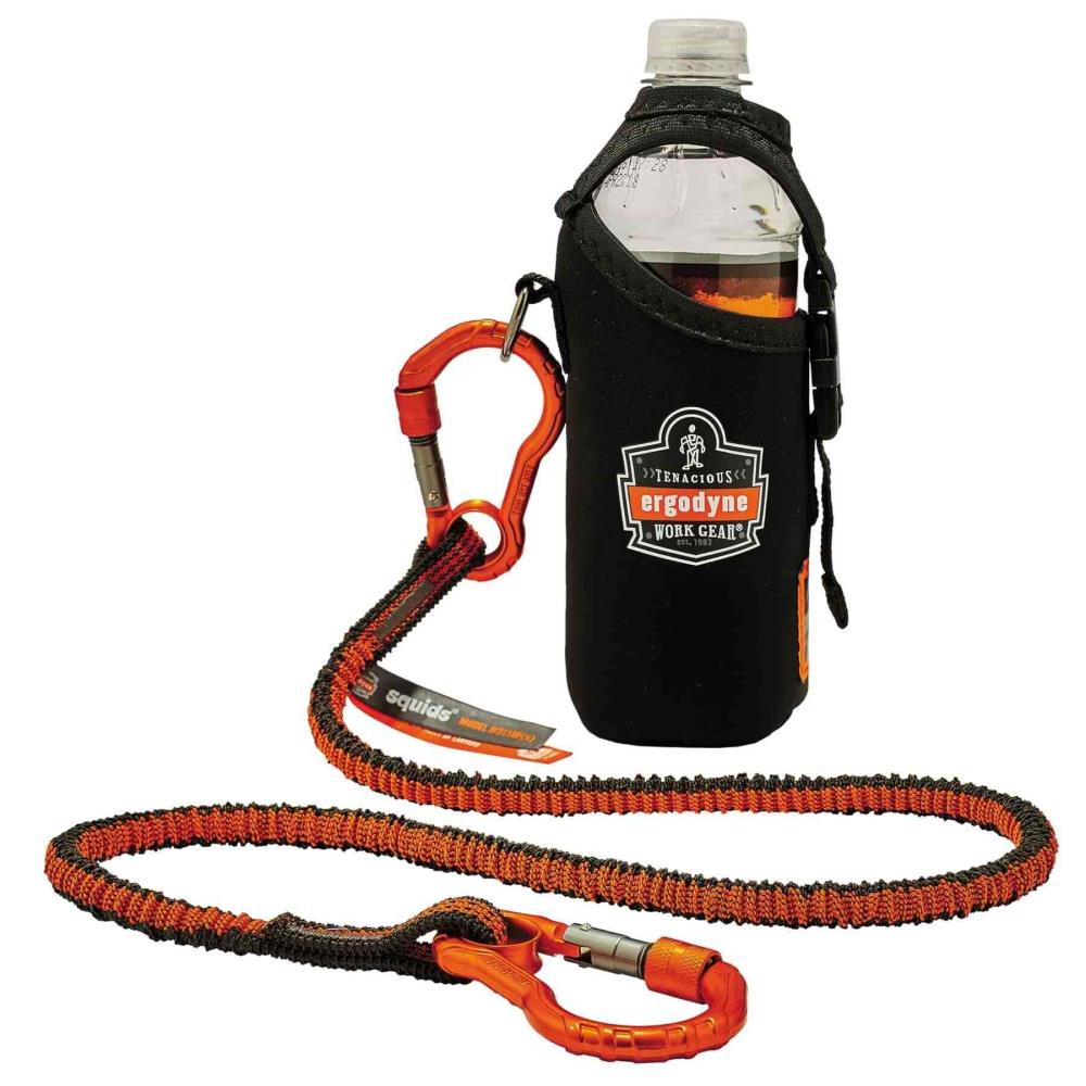 Carabiner Water Bottle Holder - Black