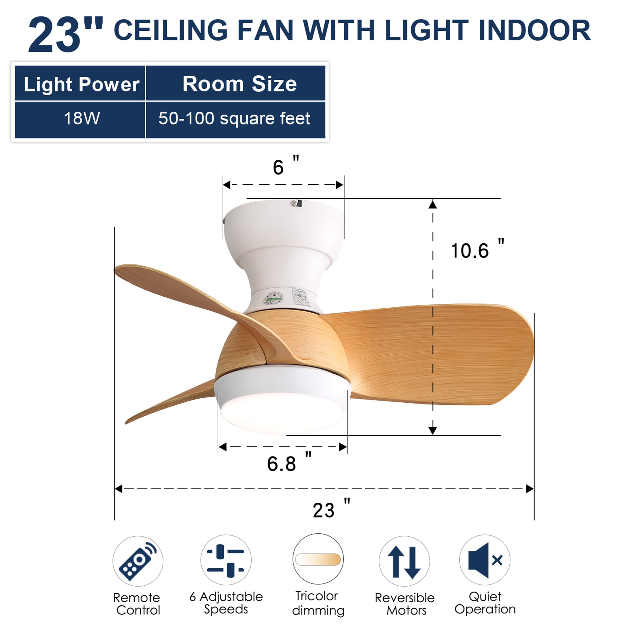 BABOOM BOM-P264720-OR Ceiling-Fans - View #4