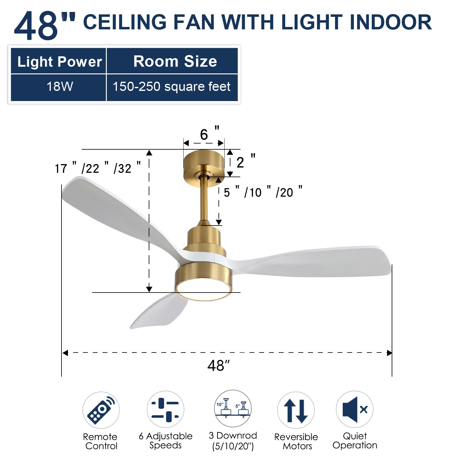 Yardreeze KBS-48K006 Ceiling-Fans - View #7