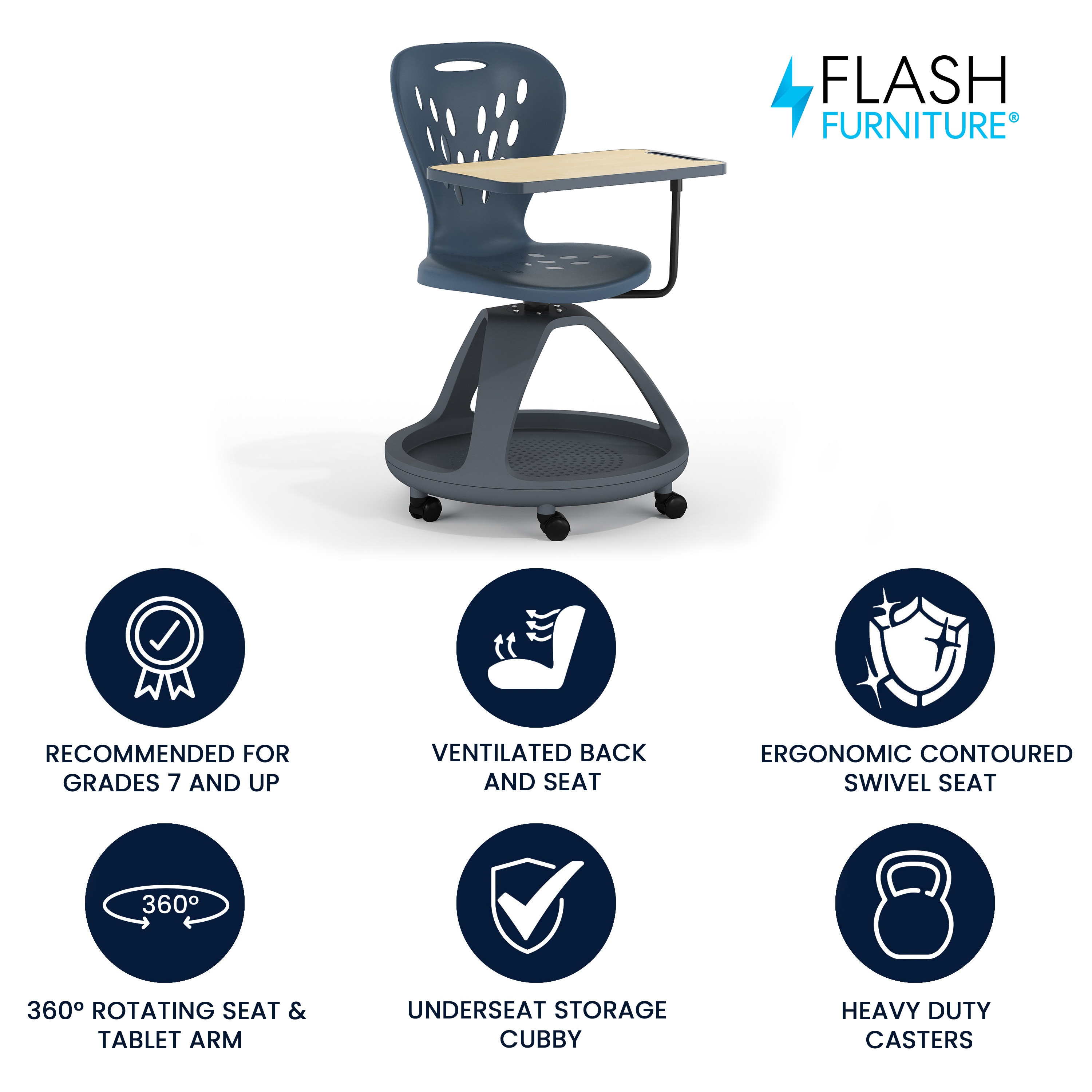 Flash Furniture 889142923756 Kids-Chairs - View #2
