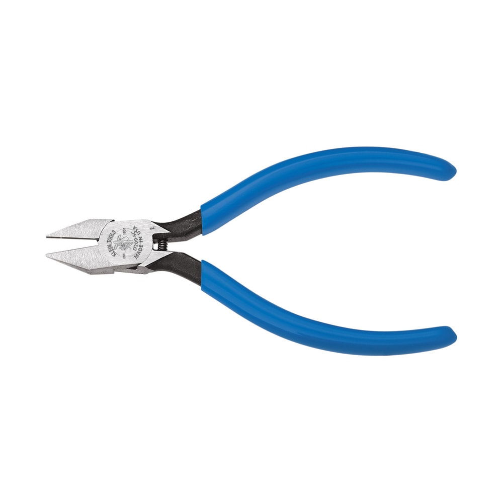 Klein Tools D2095C Diagonal Cutting Pliers, Electronics Pliers with Pointed Nose, 5-Inch