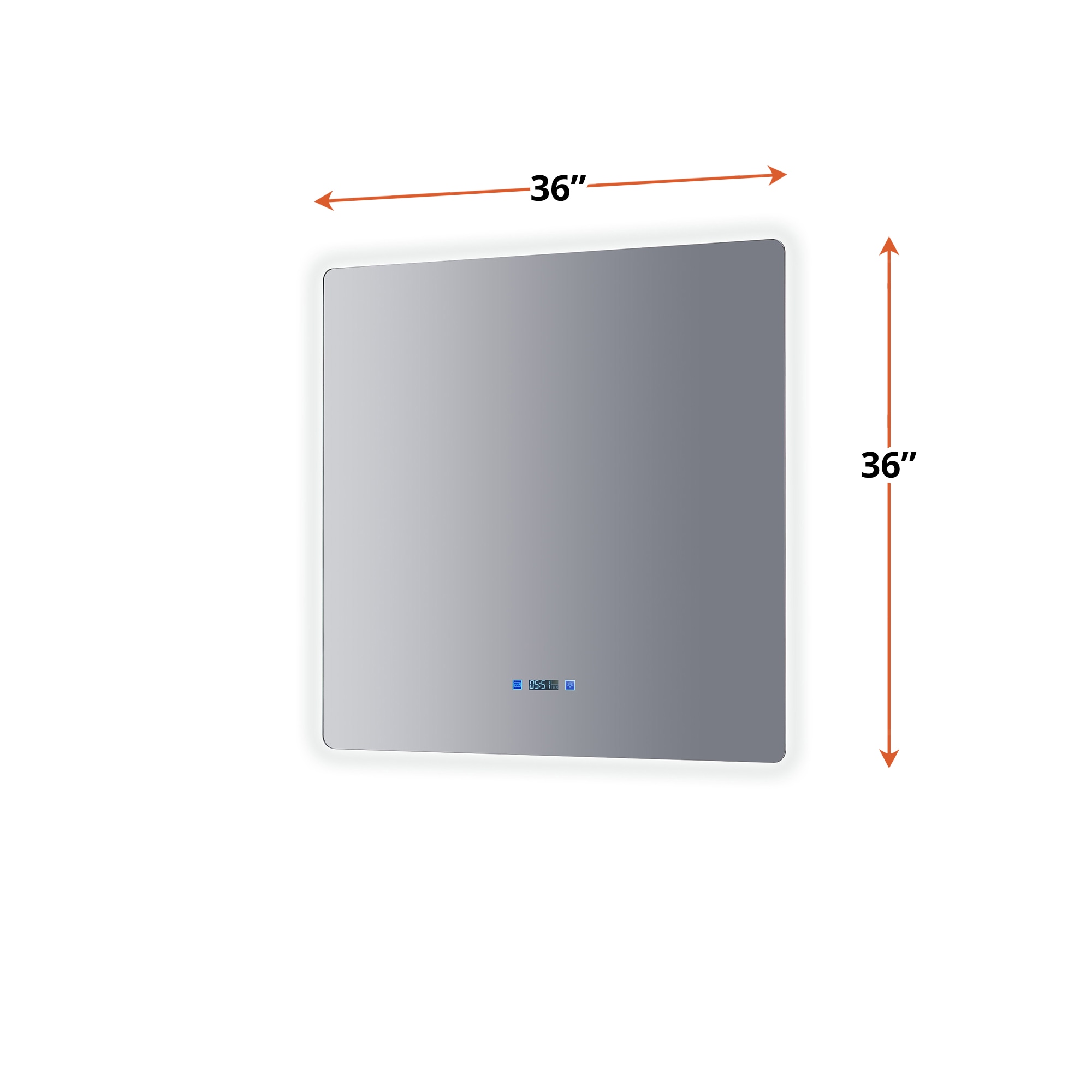 Lexora LL3636LEDM Framed-Bath-Mirrors - View #8