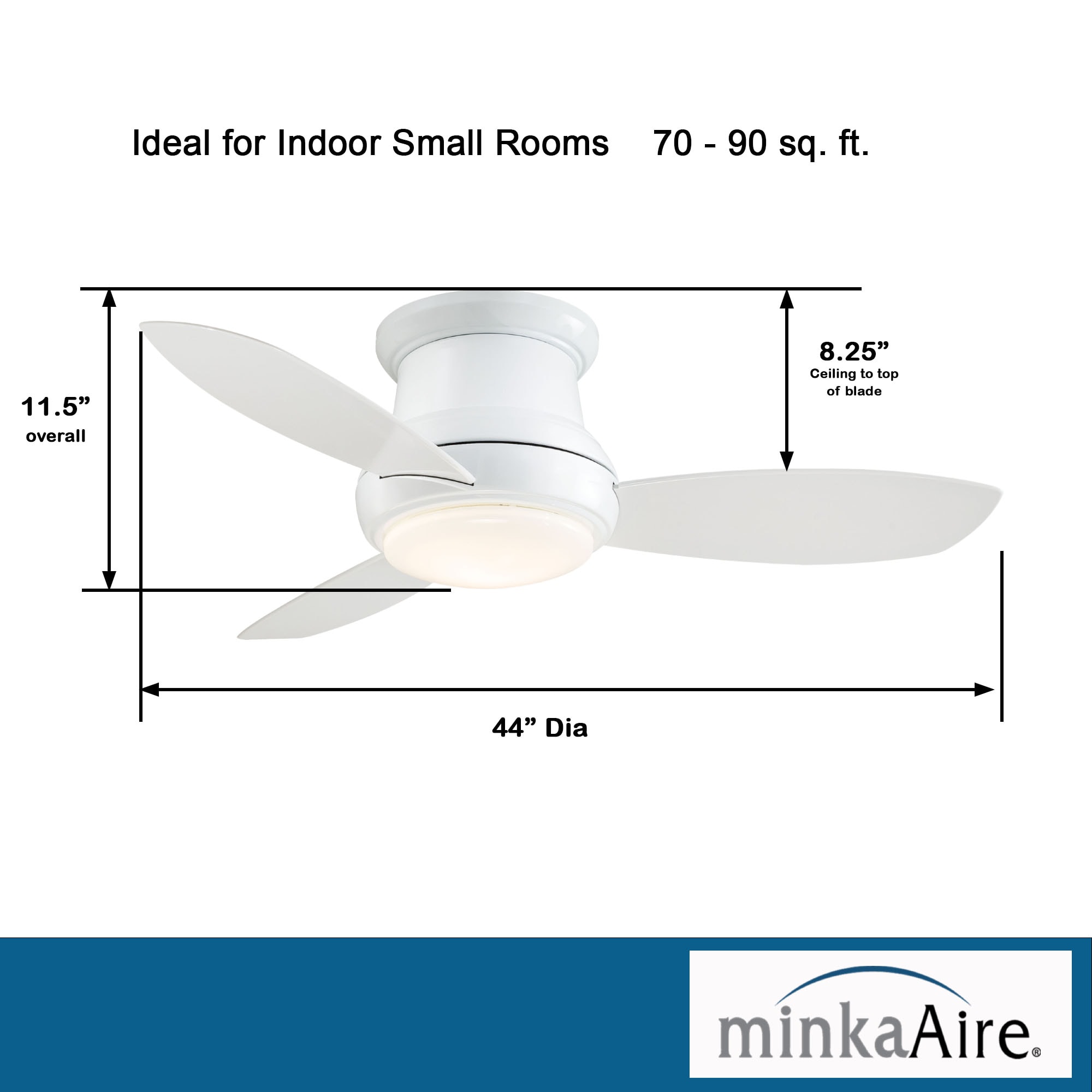 Minka Aire F518L-WH Ceiling-Fans - View #7