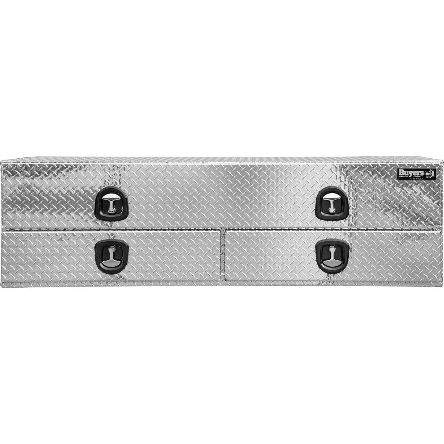 Buyers Products 1701678 72-in x 18-in x 21-in Aluminum Diamond Tread Aluminum Side mount Truck Tool Box