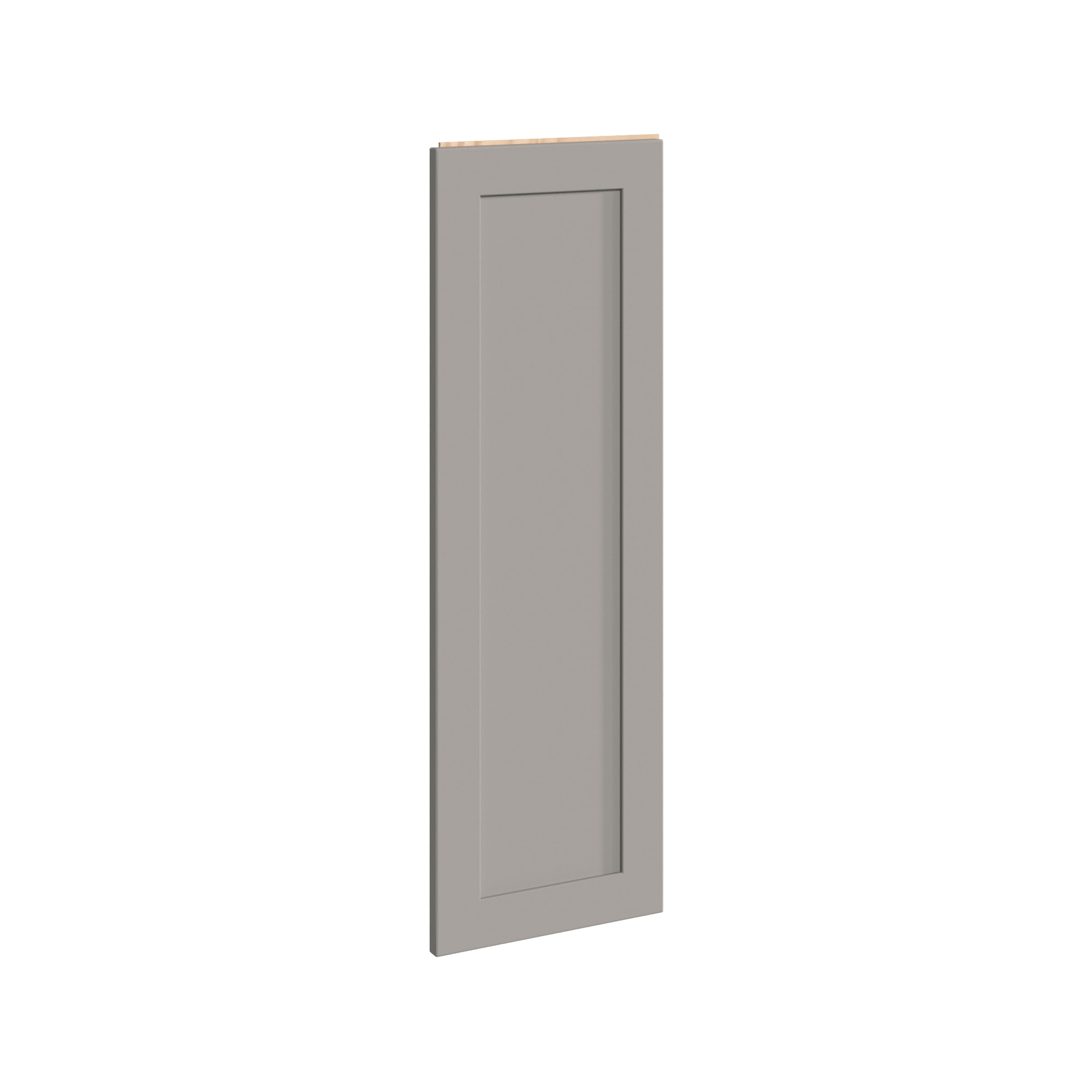 KraftMaid Momentum MWEP1236G81 Deveron Cabinet End Panel 11.25-in W x 36-in H x 0.75-in D Pebble Grey Painted (Wall Cabinet End Panel)
