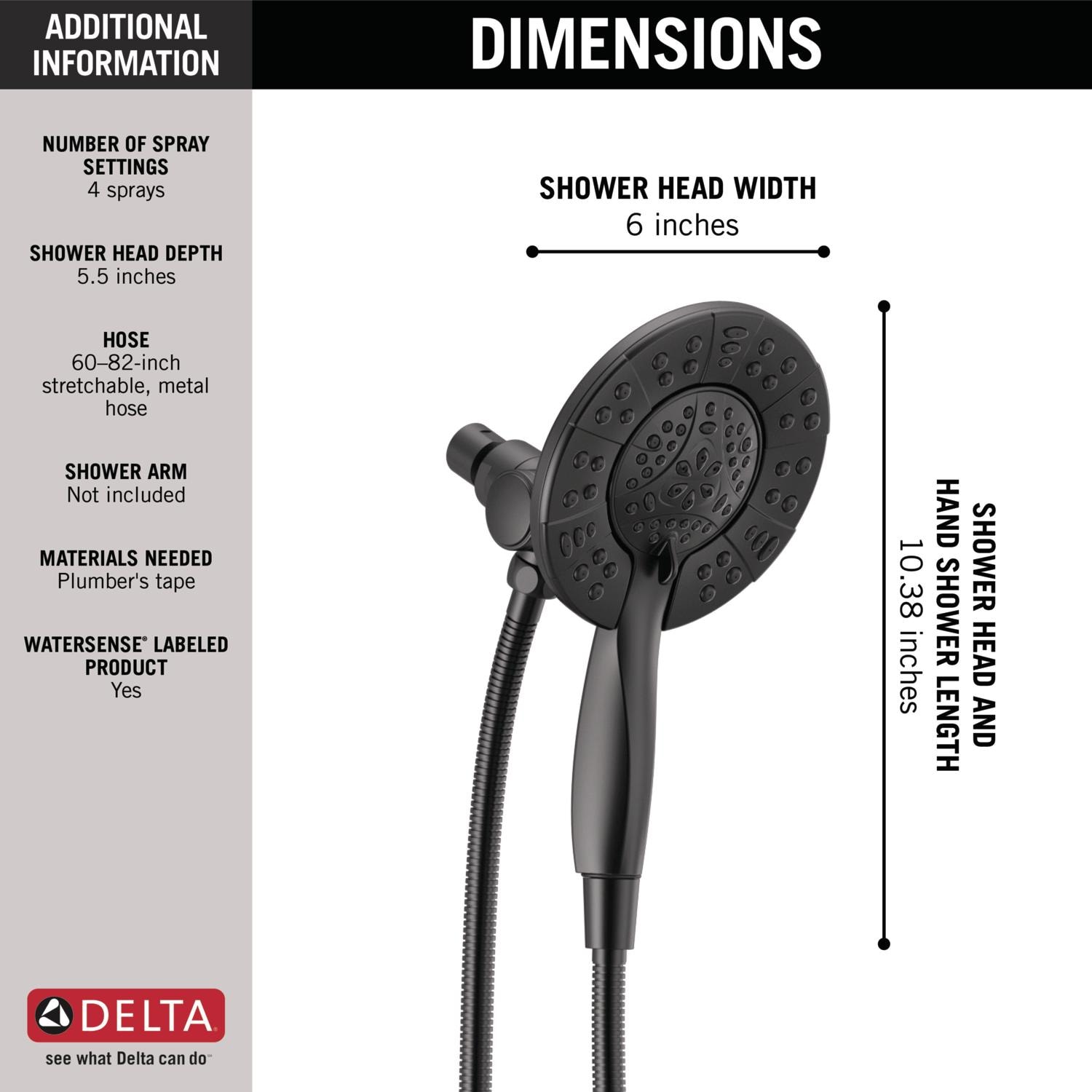 Delta 58499-BL Fixed-Showerhead - View #4