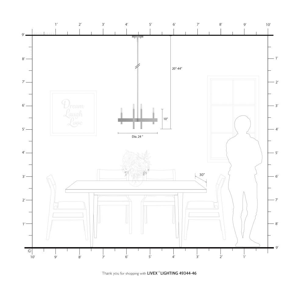 Livex Lighting 49344-46 b090015 - View #8