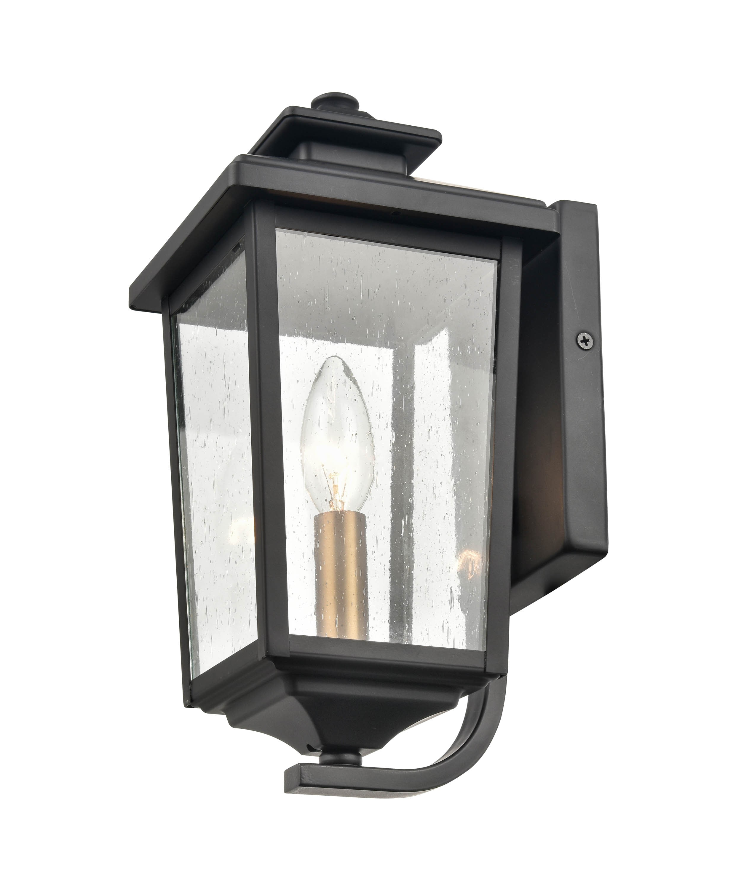 Millennium Lighting Eldrick 12.25-in H Powder Coat Black Hardwired ...