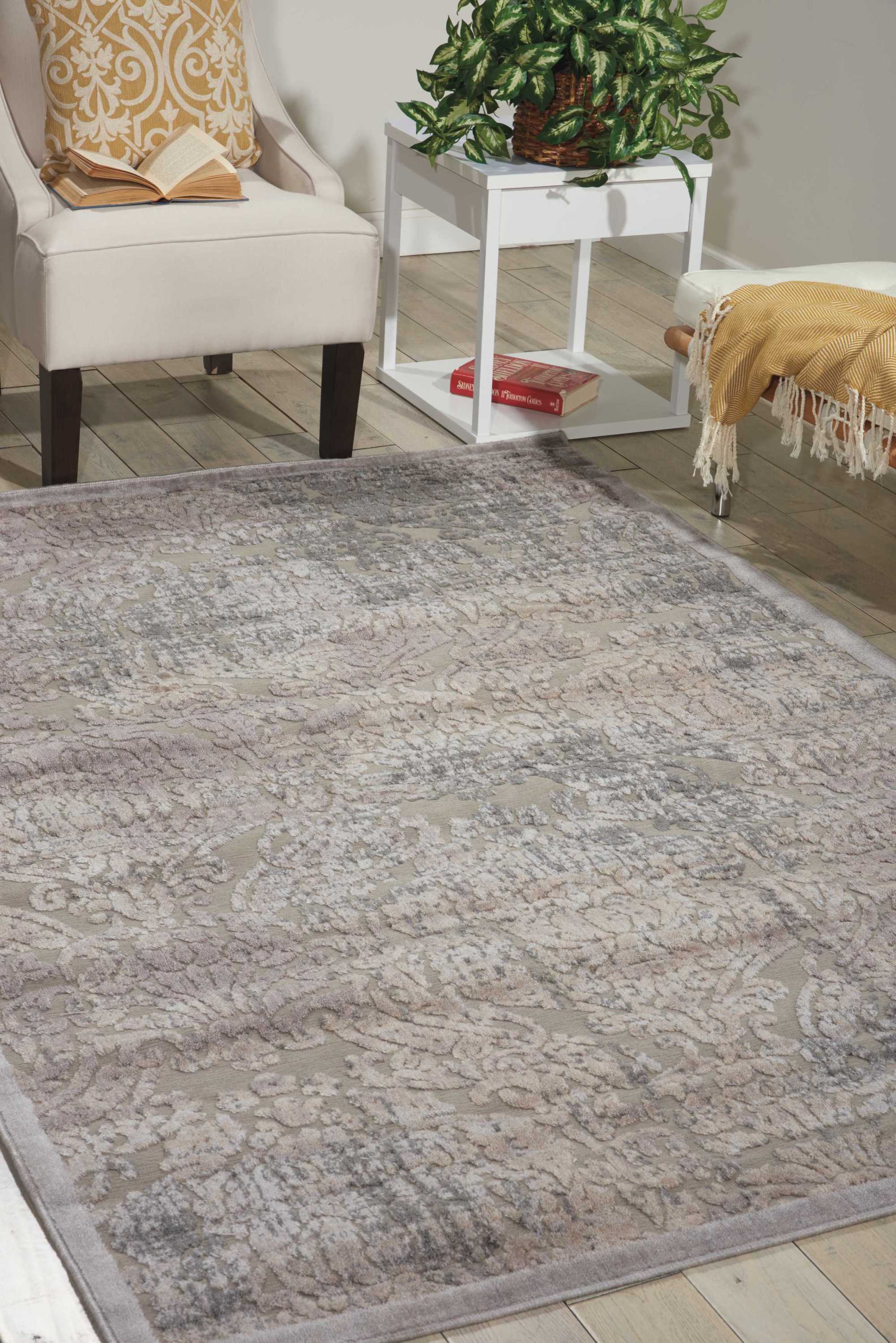 Nourison Basic Rug-Loc 3 X 5 (ft) Rectangular Recycled Synthetic