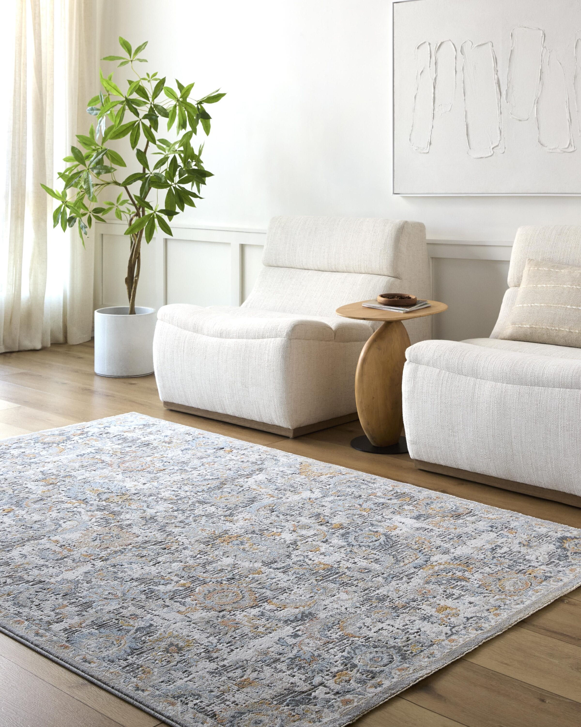 Livabliss HSL2303-2710 Hassler 2 x 8 (ft) Flatweave Gray Rectangular Indoor Vintage Pet Friendly Runner rug