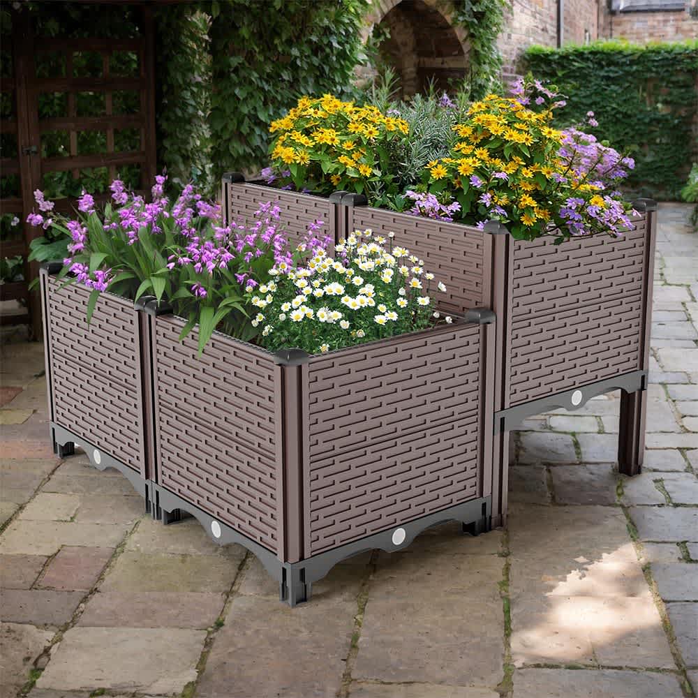 JUJABU ZJGARDENBED KIT-6 Raised-Garden-Beds - View #3
