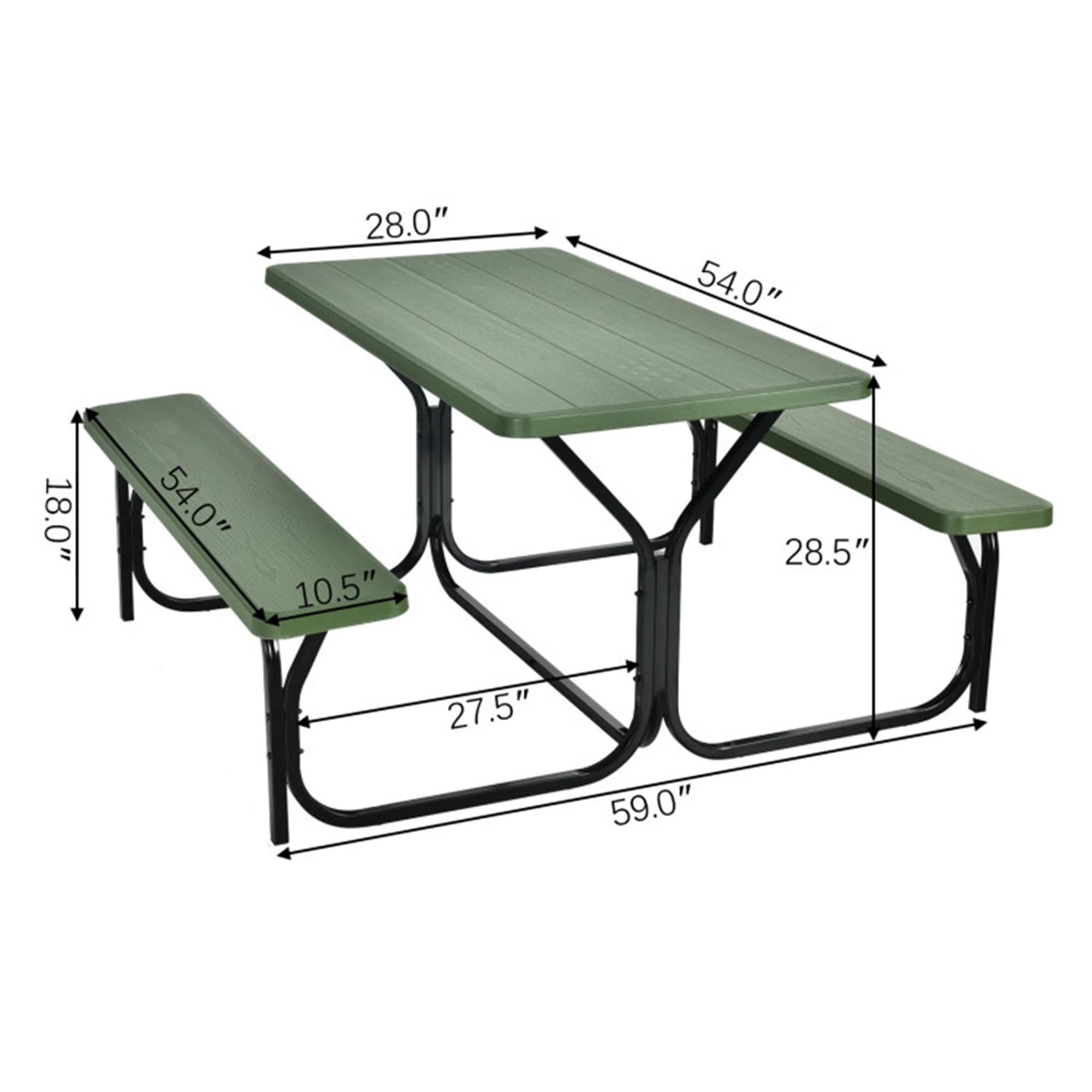 BABOOM BOM-3499LS-CO Picnic-Tables - View #3