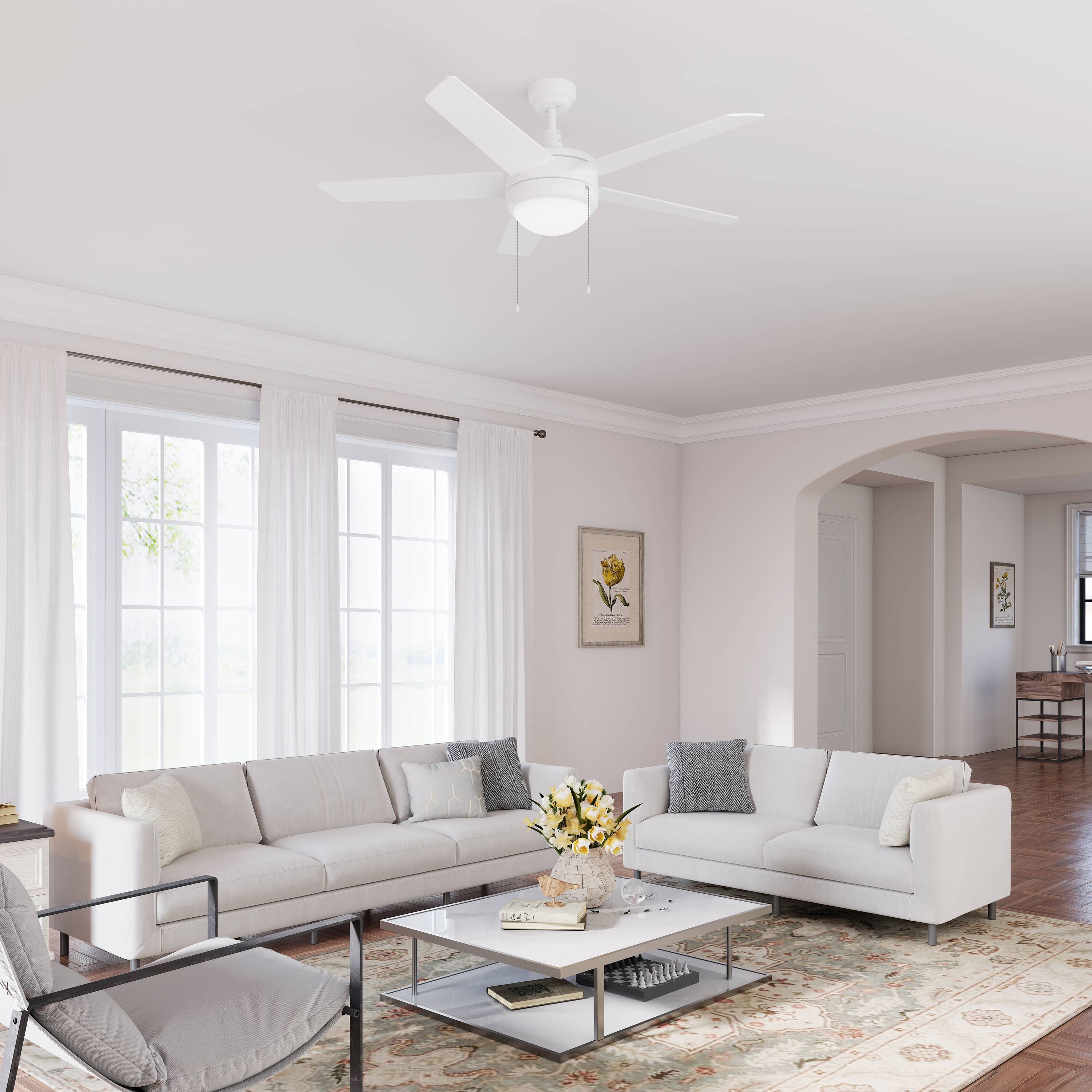 RP Lighting + Fans 1005LED-OB Ceiling-Fans - View #3