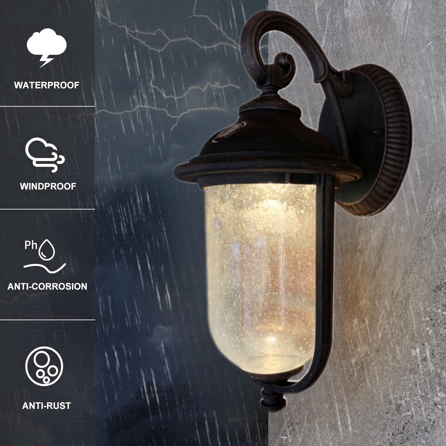 SUPERHUNTER JLB-EDL-EL003 Outdoor-Wall-Lighting - View #10