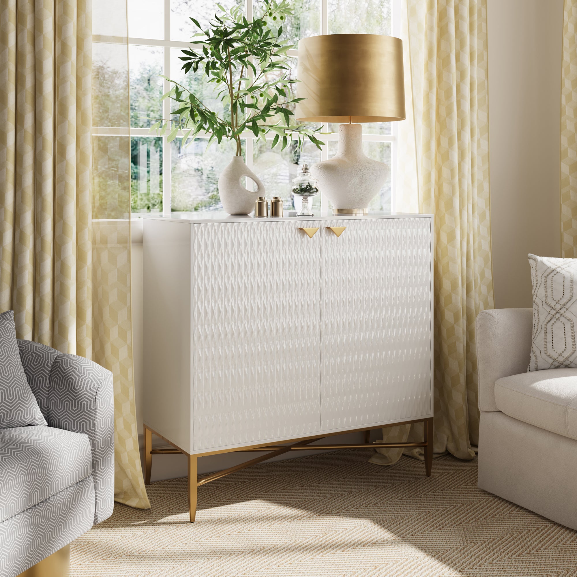 Boyel Living BL-JH-022-WH Utility-Storage-Cabinets - View #3