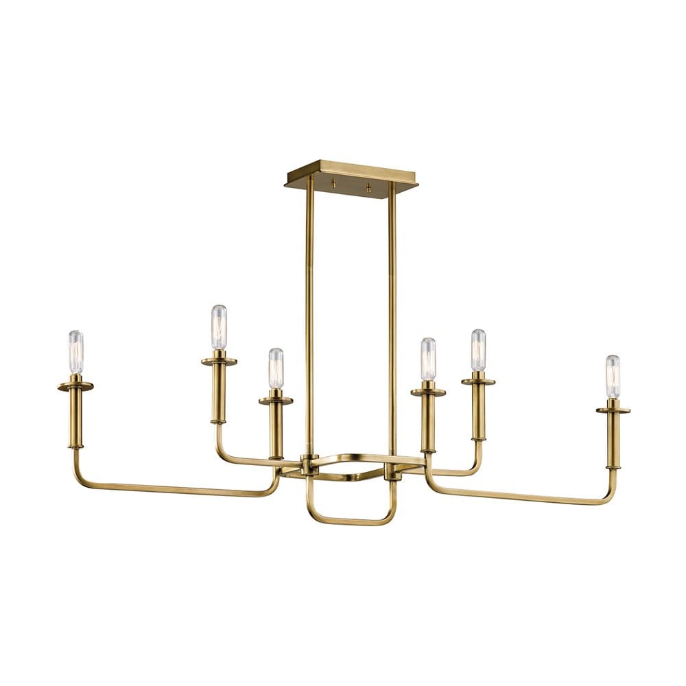 Lowes on sale linear chandelier