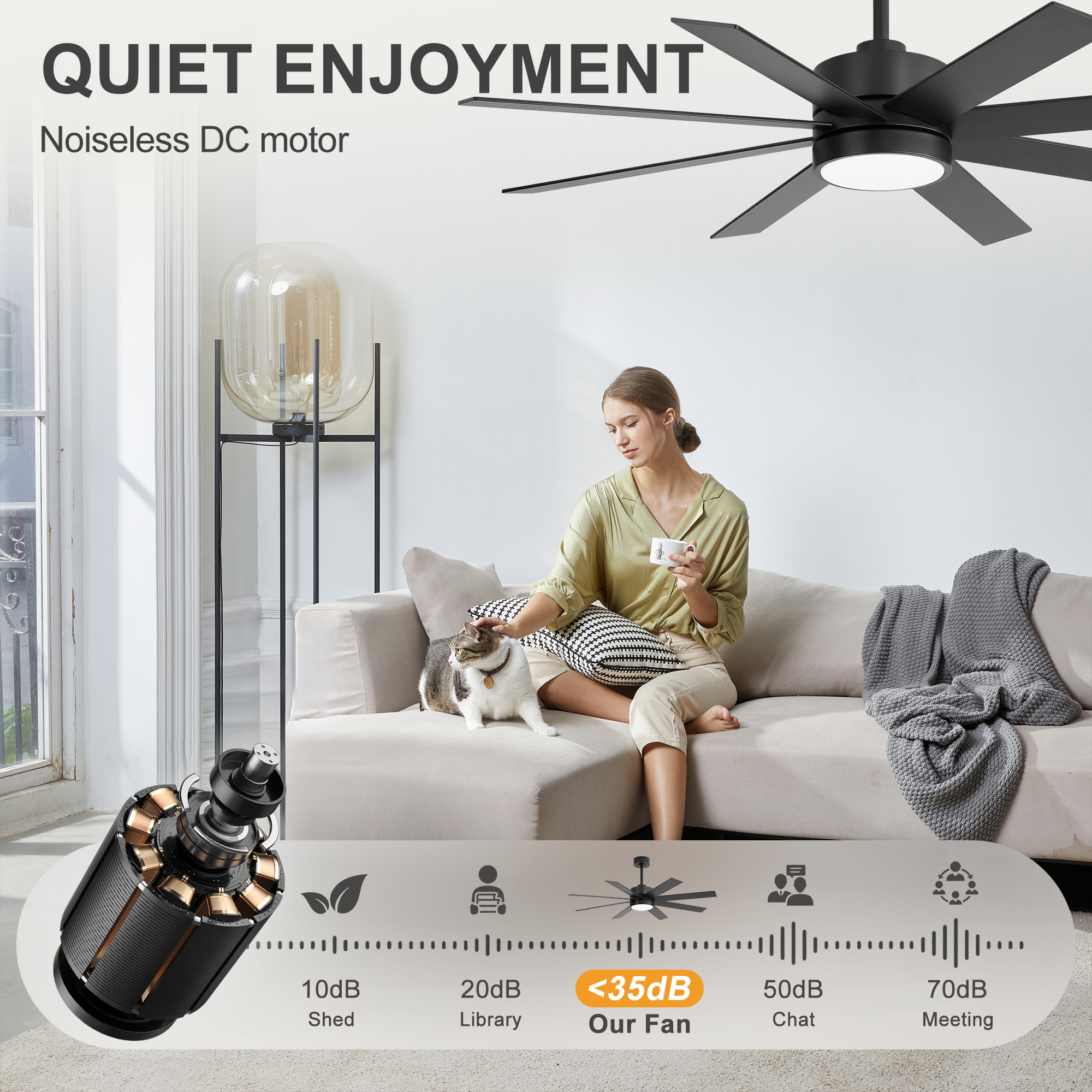 Breezary 30004-SN Ceiling-Fans - View #9
