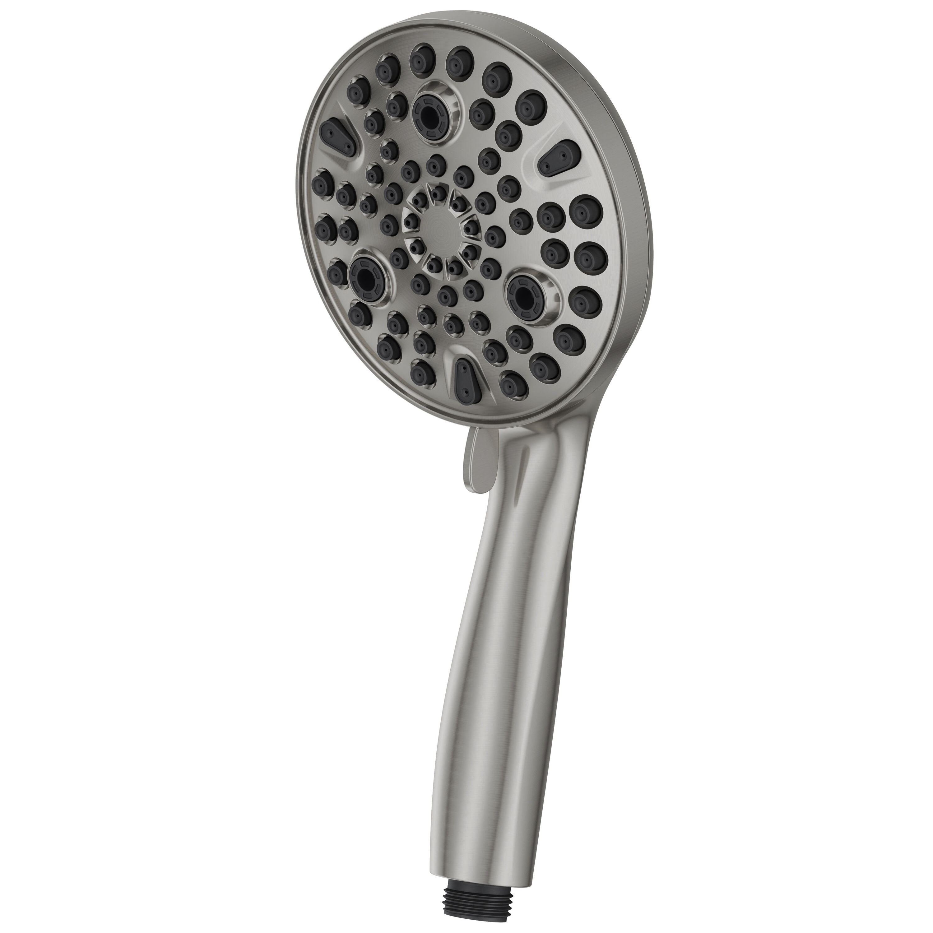 Satin Nickel Multi-Function Handheld Shower with Filter and Wall Mount