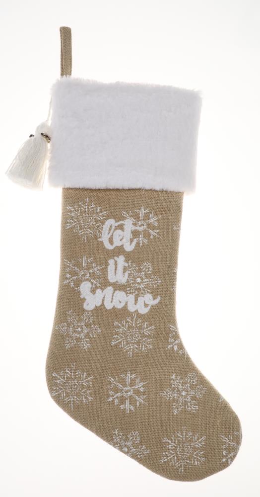 Let It Snow Stocking