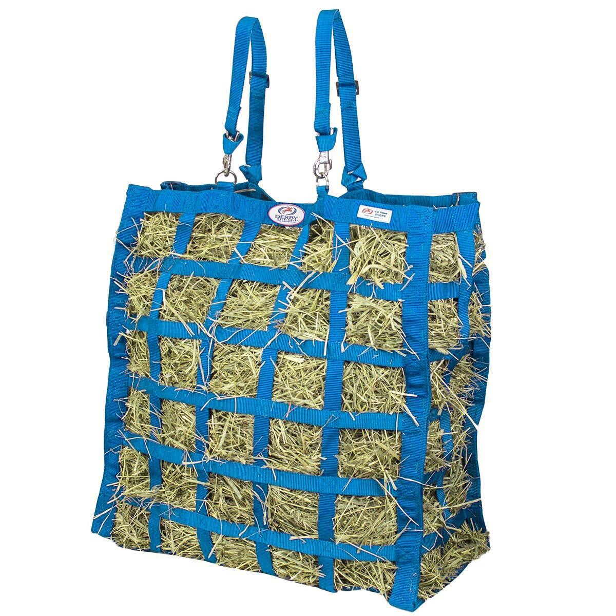 Derby Originals 71-7142-PBL-LW 15 Pound(s) Petroleum Blue Nylon Hay bag