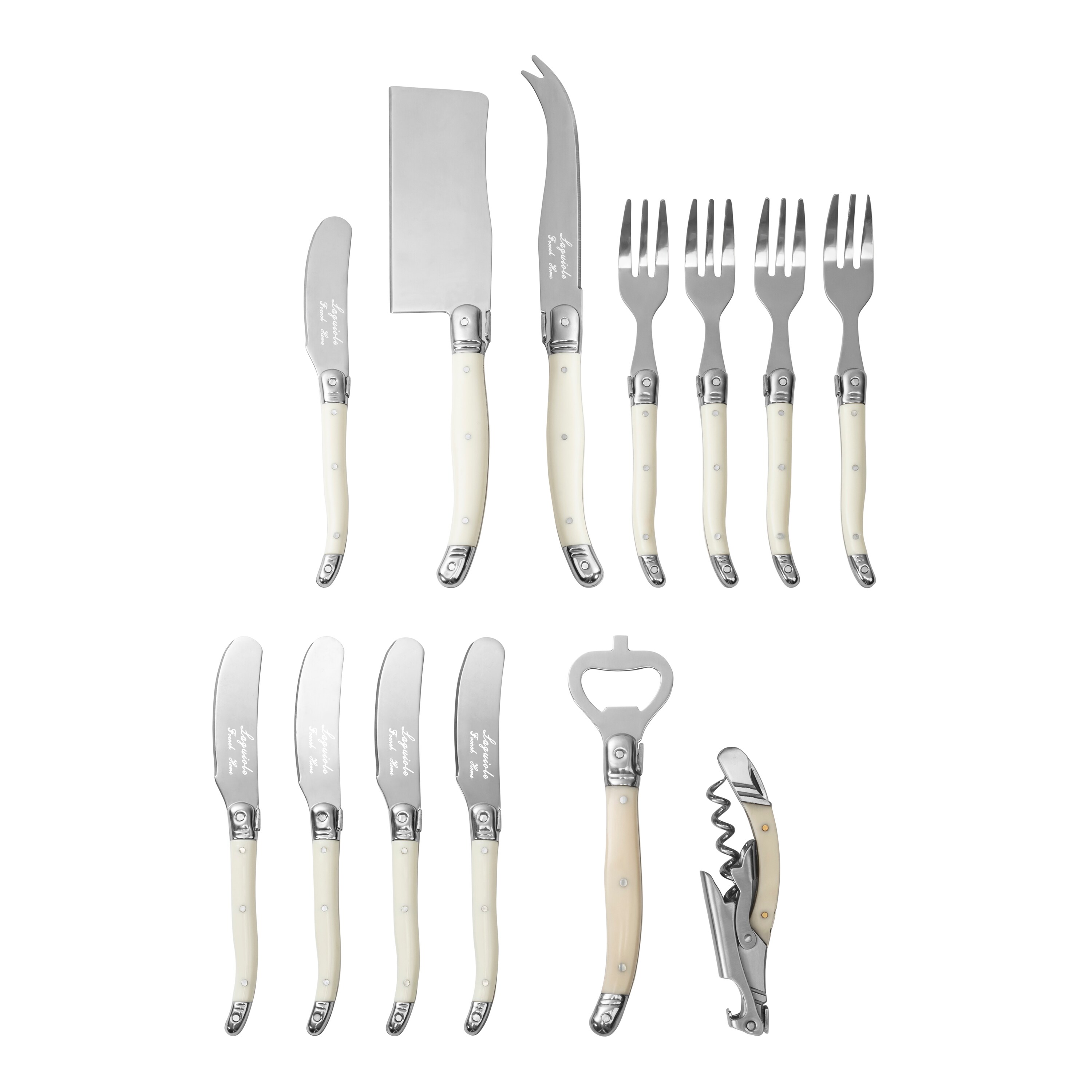 French Home Laguiole GRP320 13 -Piece Knife Set