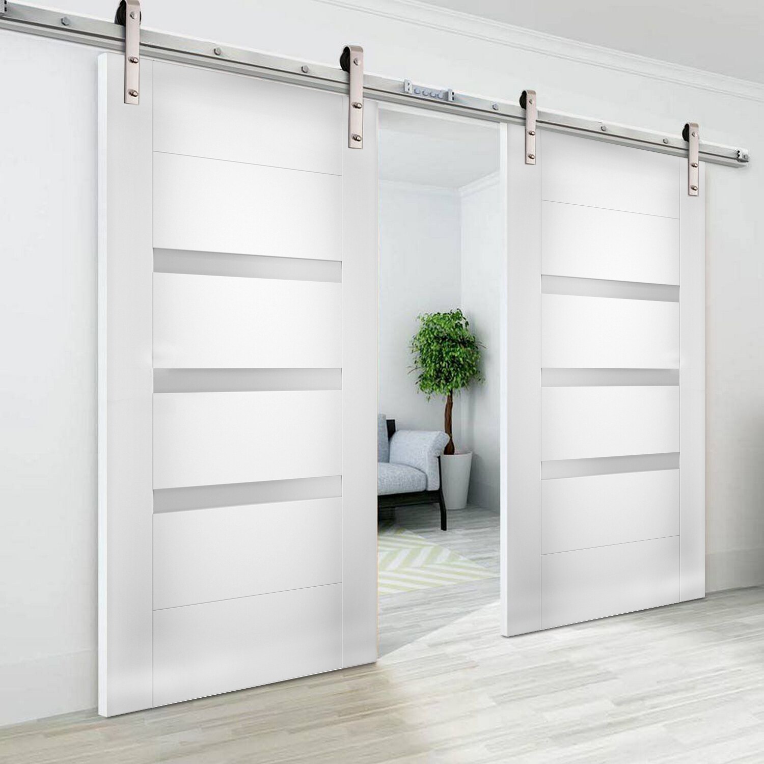 SARTODOORS SETE6900DB-S-WS-84 Barn-Doors - View #5