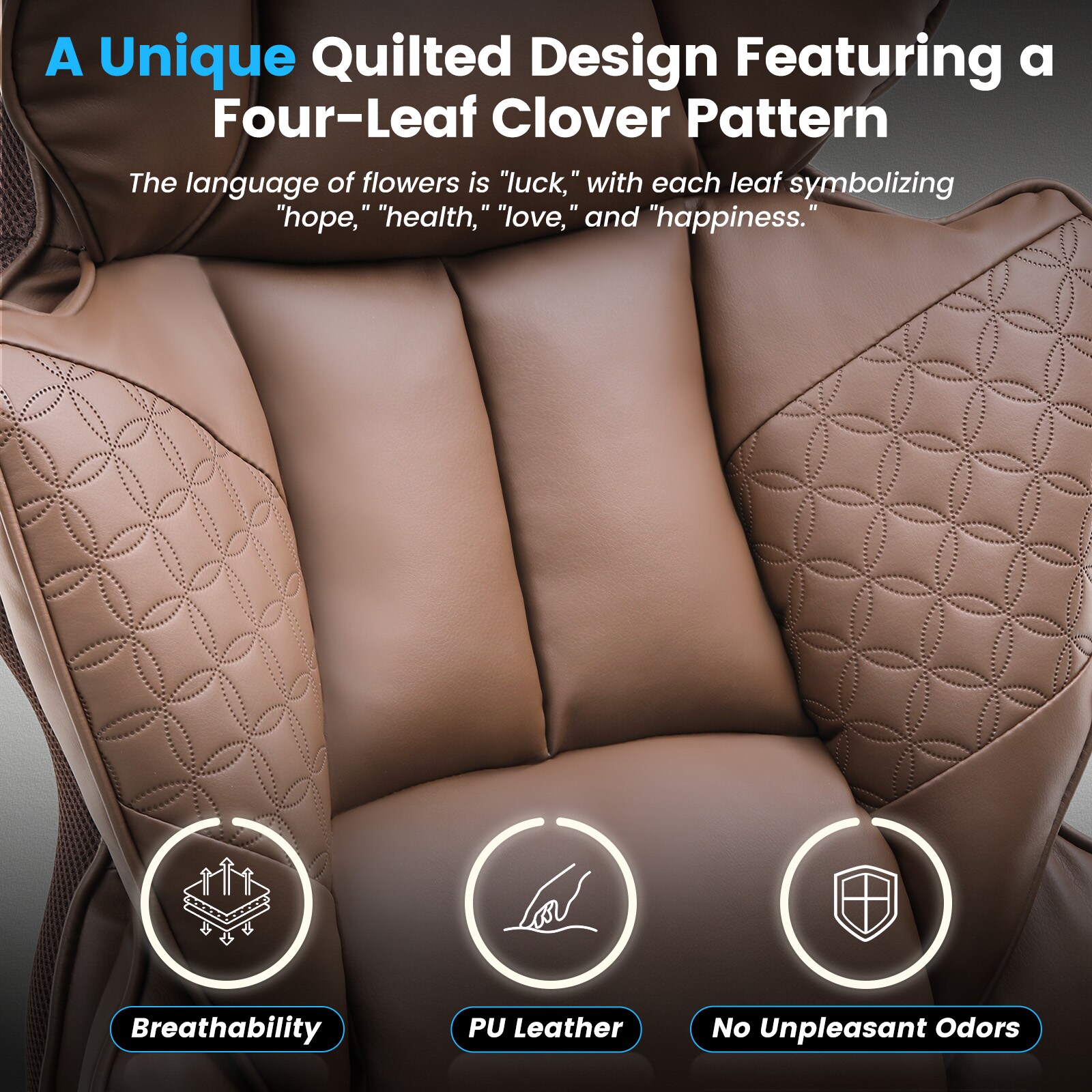 GTPLAYER LOWE'S-CH510-BROWN Office-Chairs - View #4