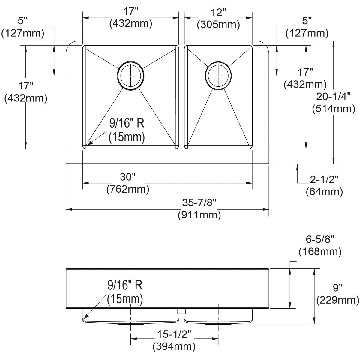 Elkay ECTRUF32179R Kitchen-Sinks - View #14