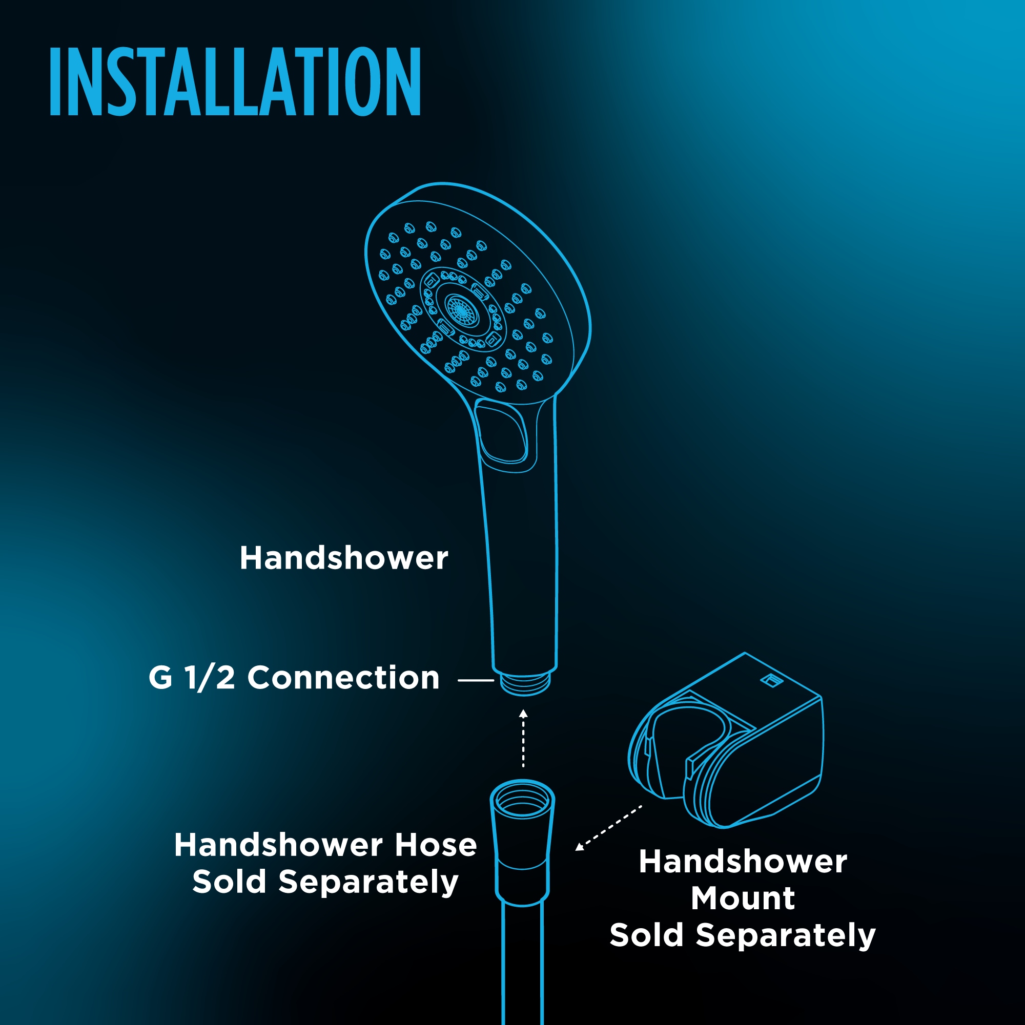 TOTO TBW02010U4-CP Fixed-Showerhead - View #6