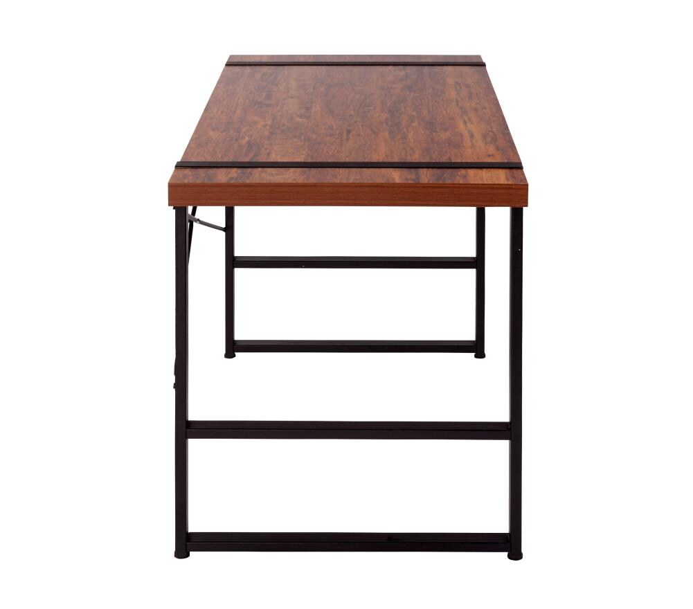 OneSpace Bourbon Foundry 47.2-in Brown Traditional Writing Desk at ...