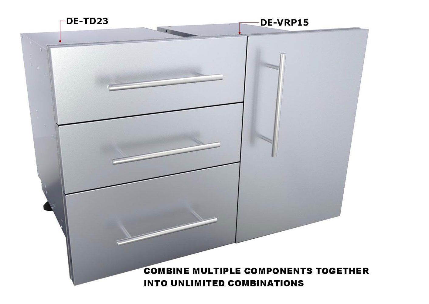 Sunstone DE-DVPR15 Builtin-Grill-Cabinet-Parts - View #4