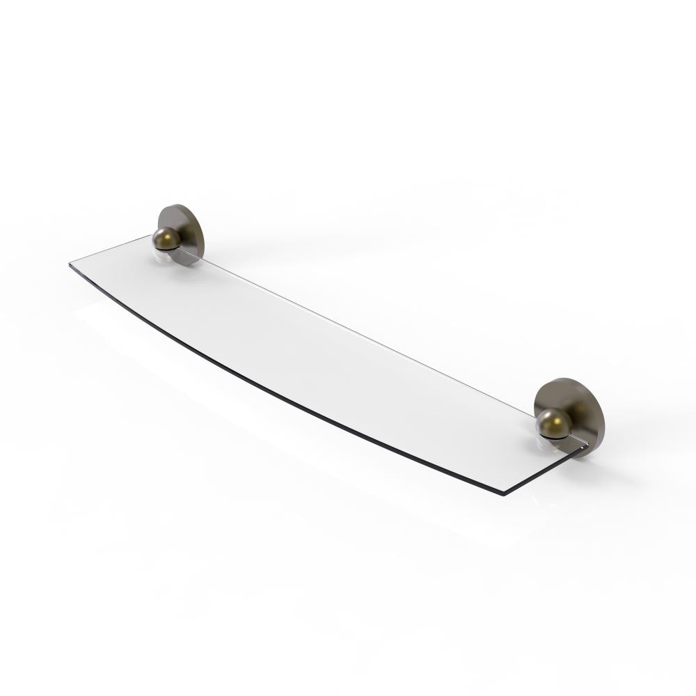 Allied Brass P1033/24-ABR Prestige Skyline Antique Brass Wall mount Bathroom Shelf ( 24-in x 2.75-in x 5-in )