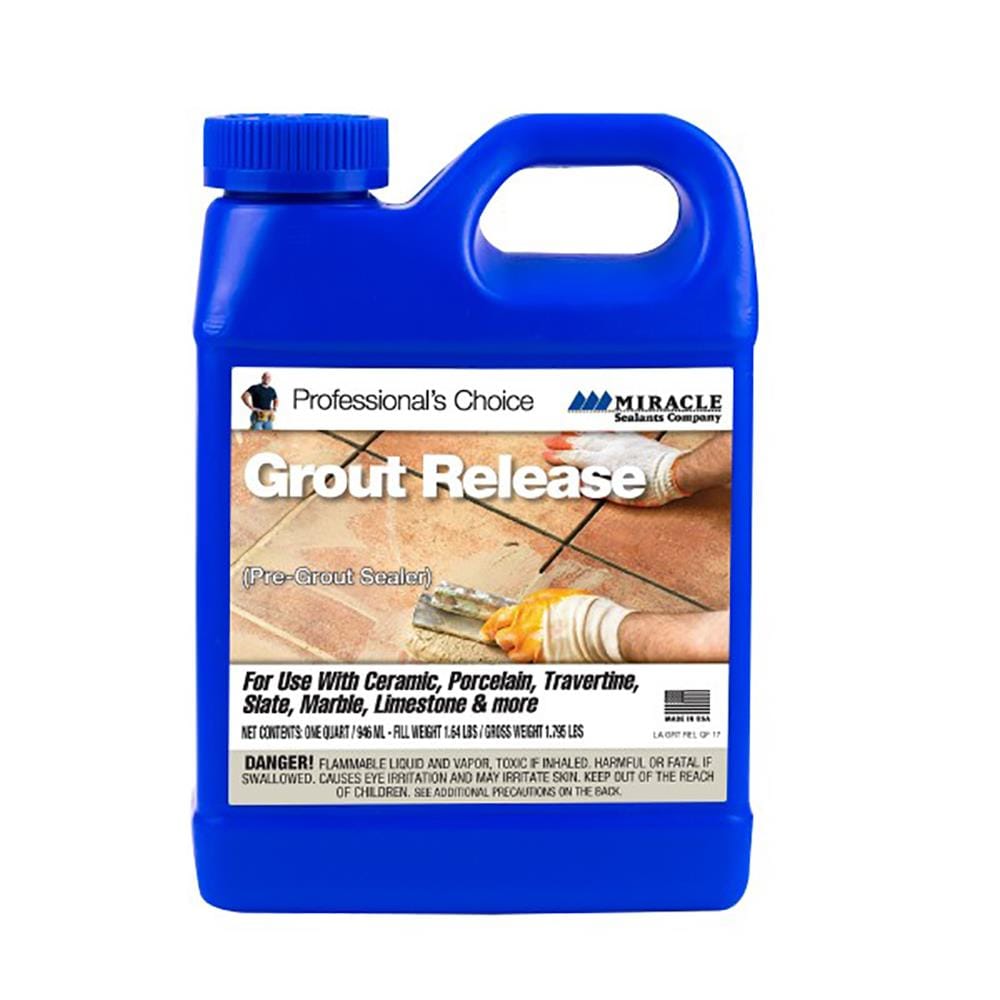 Tile Guard 4.3 Oz. Bottle Applicator Grout Sealer Coating - Rex