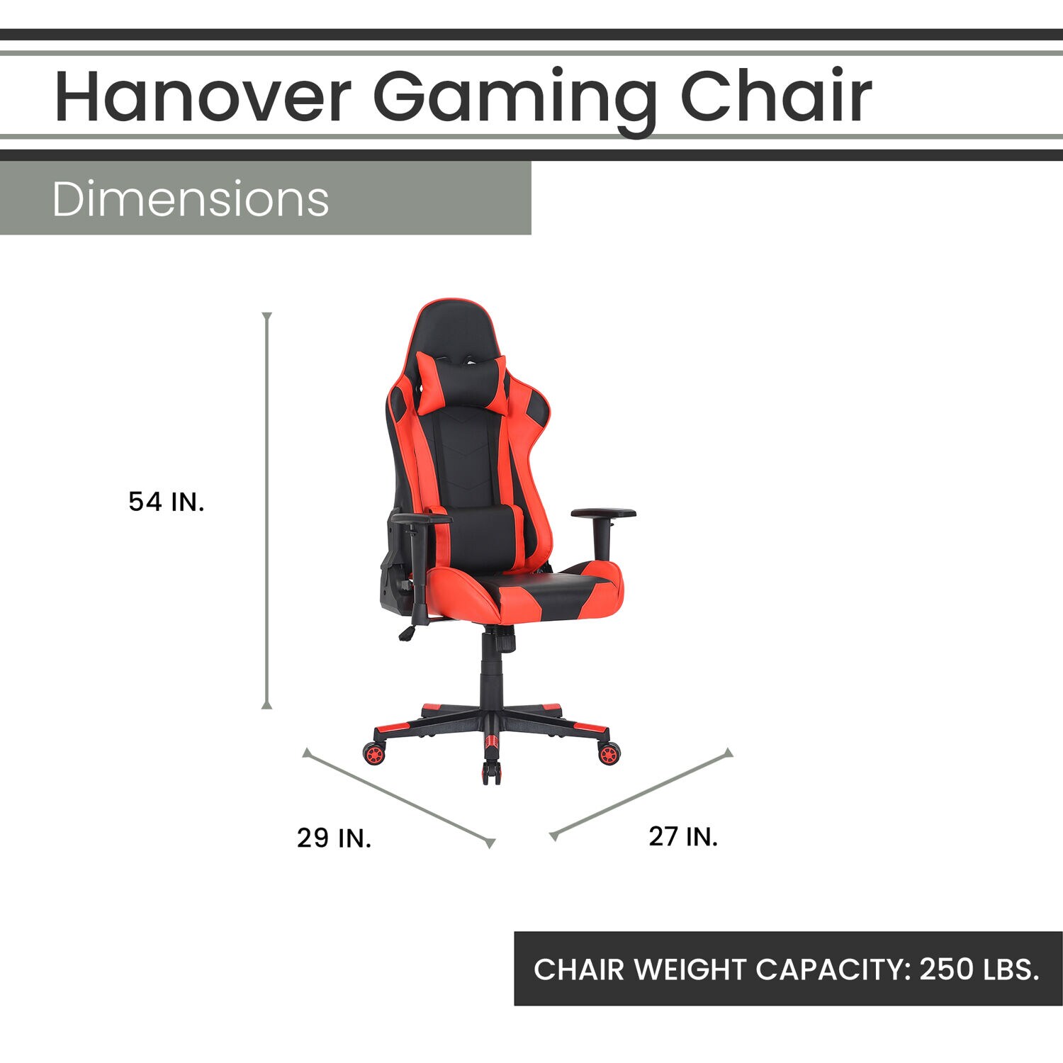 Hanover HGC0116 Office-Chairs - View #3