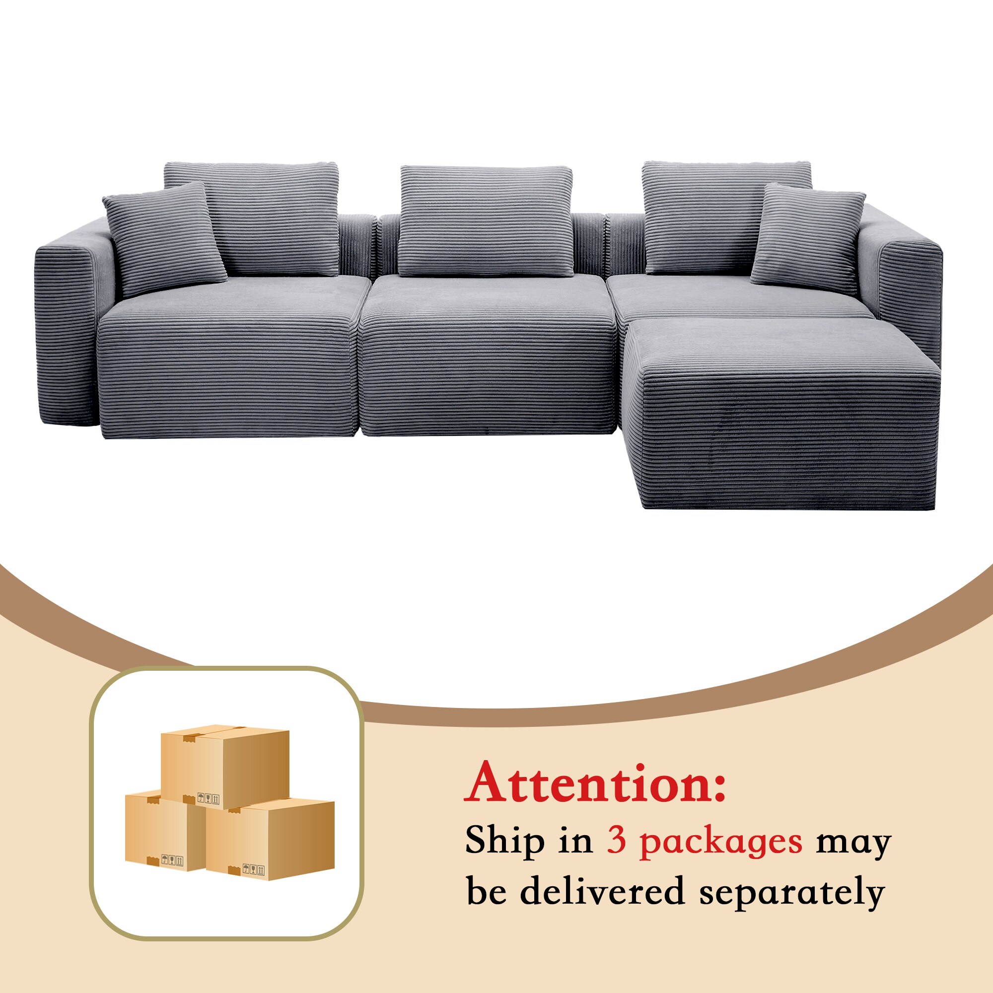 VOUA SAF-PLSDSCD-YE Sofas-Loveseats - View #7